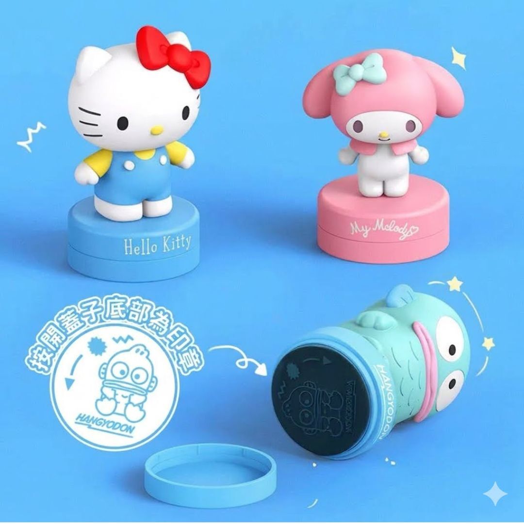 Sanrio 3D角色印章公仔系列(盲盒)