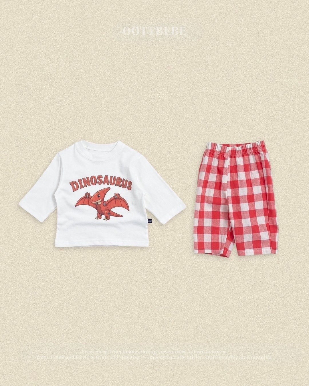 OOTT BEBE Playful Dinosaur Set
