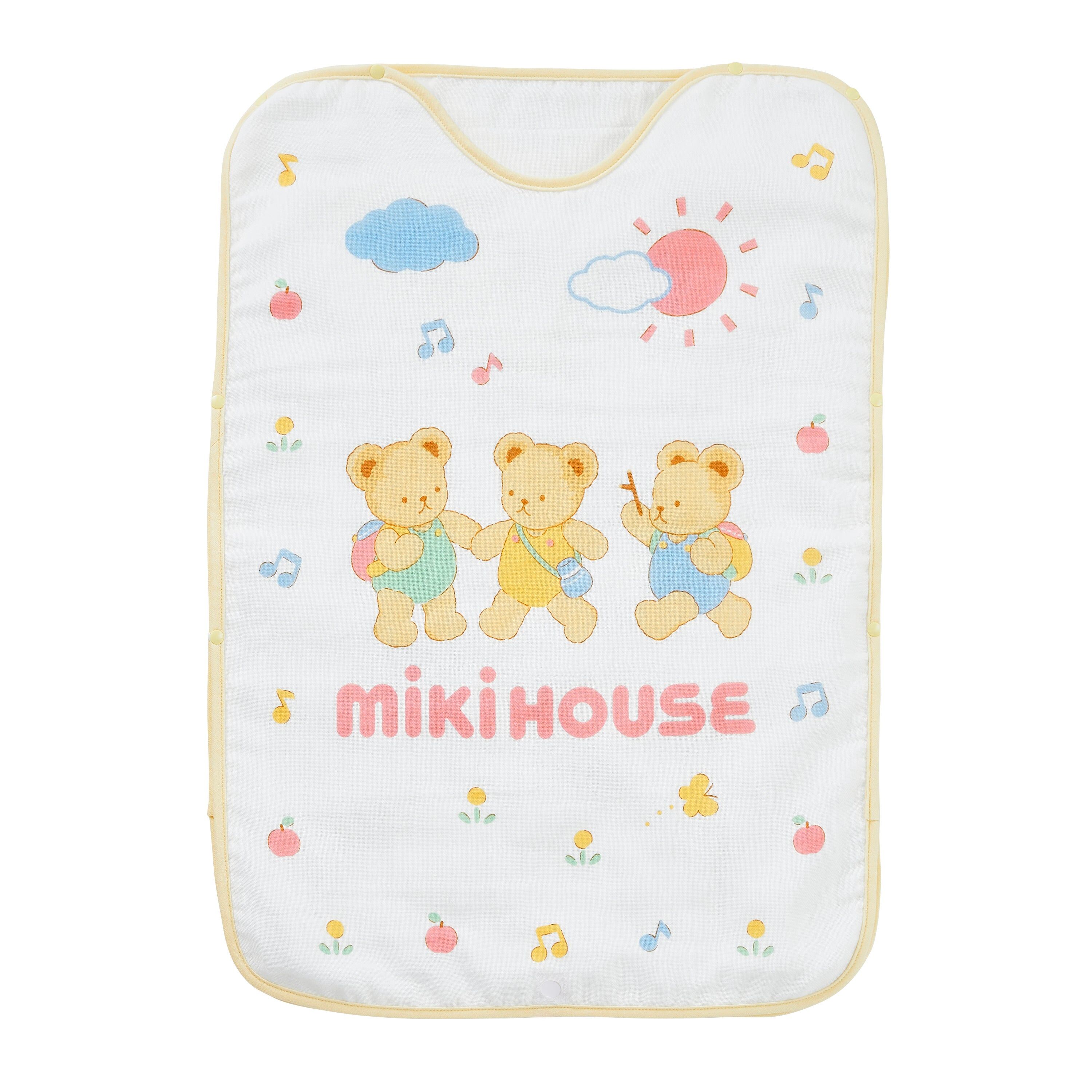 Mikihouse 美貴屋嬰兒紗布スリーパー
