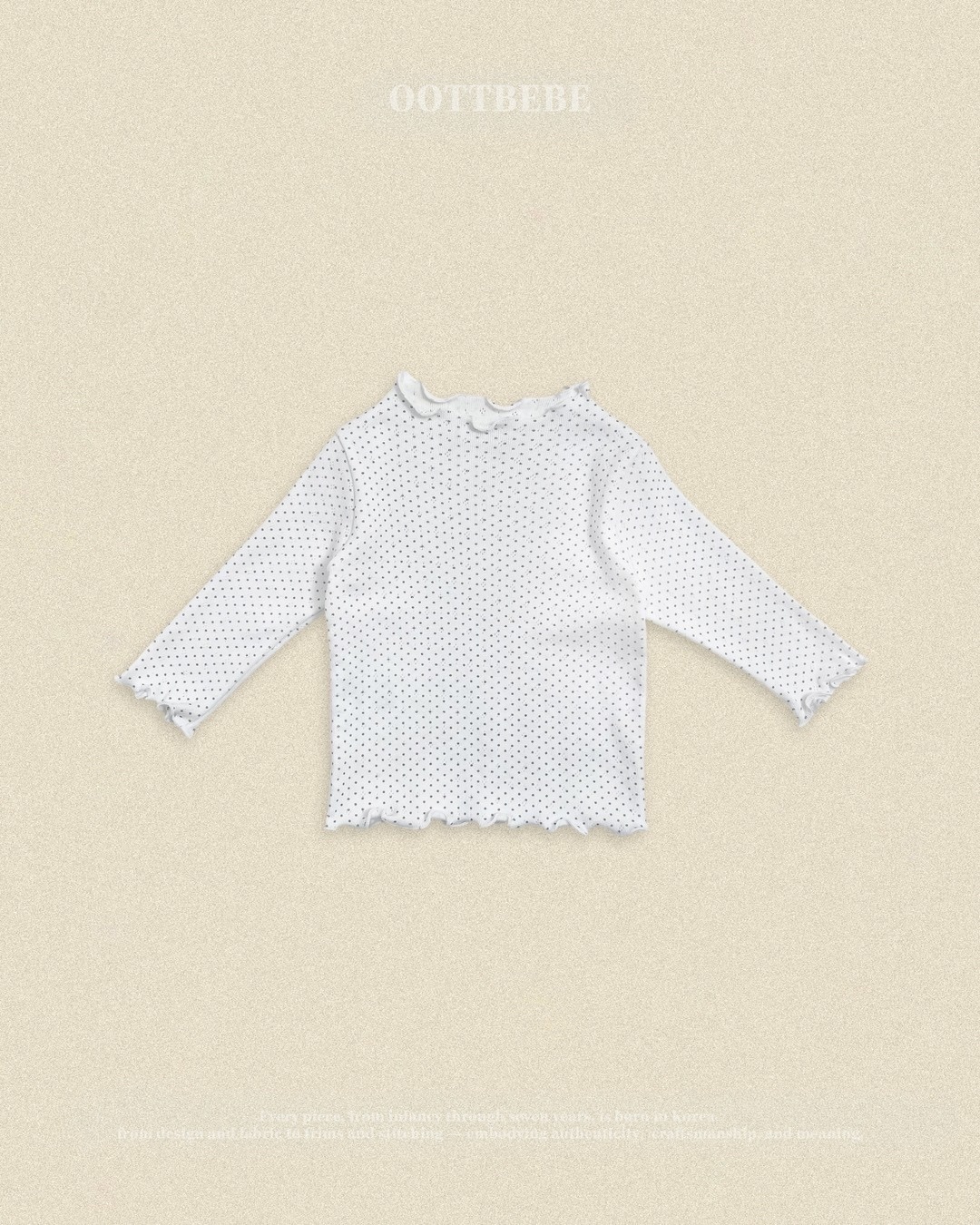 OOTT BEBE Lovely Dot Tee