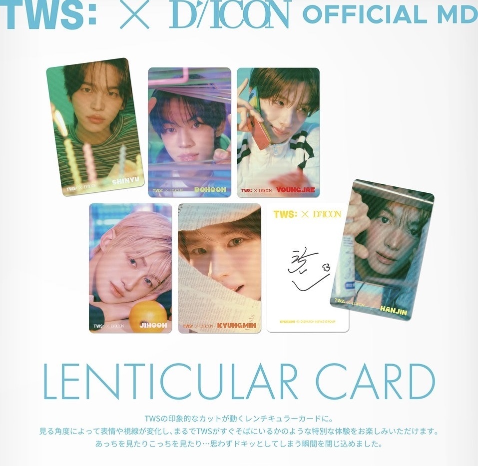 TWS X DICON LENTI-CULAR CARD