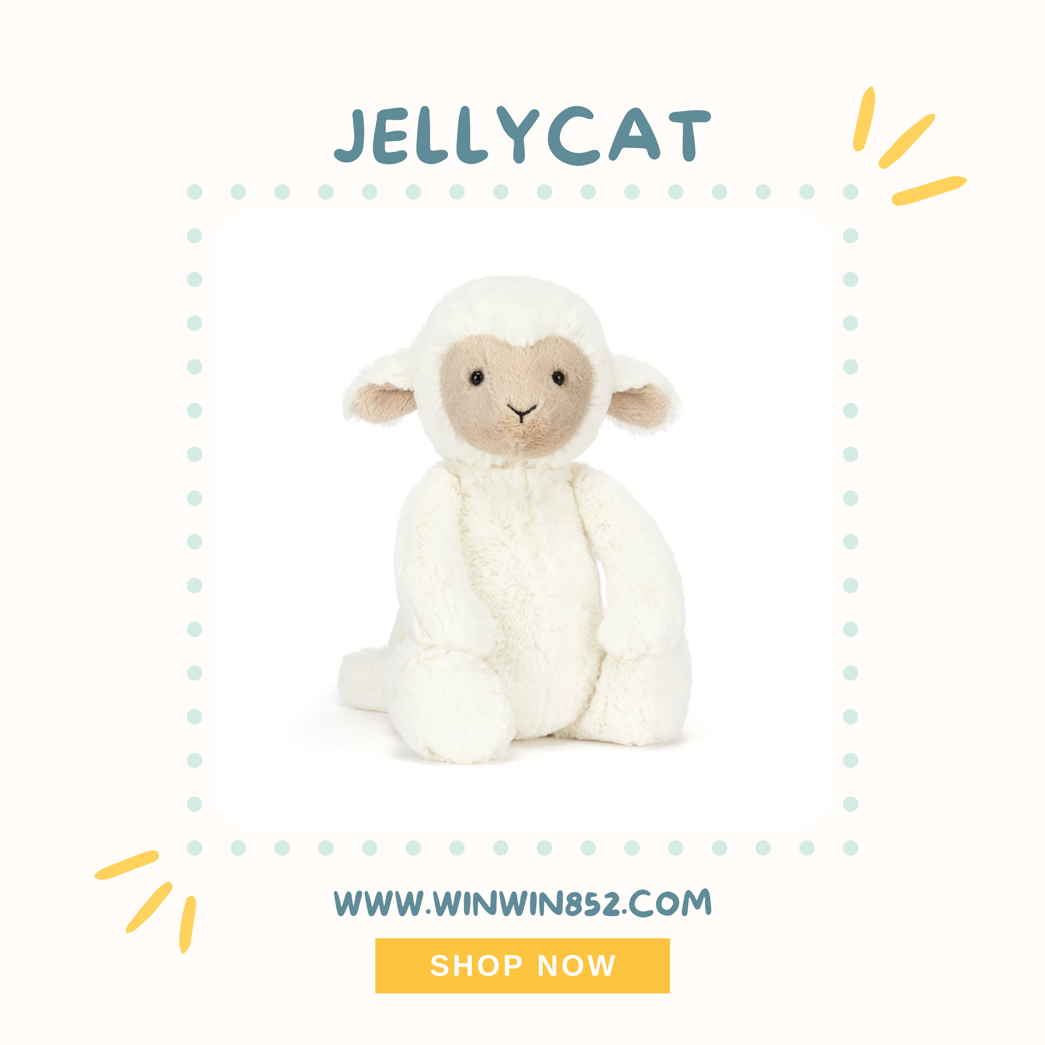 Jellycat Skipson Lamb