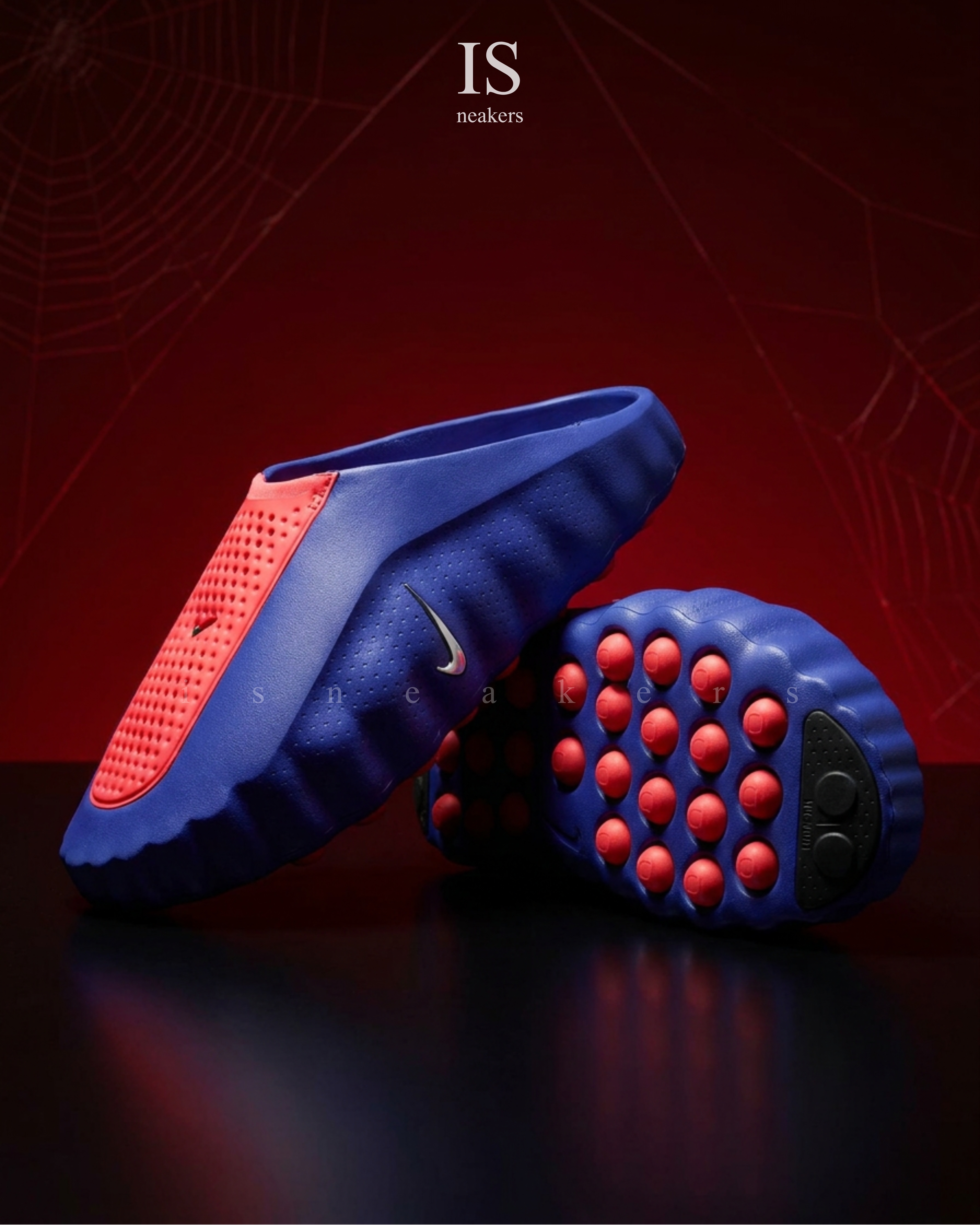 iSNEAKERS｜Nike Mind 001 AMP “Spider‑Man 蜘蛛人 藍紅撞色 IZ6659-400