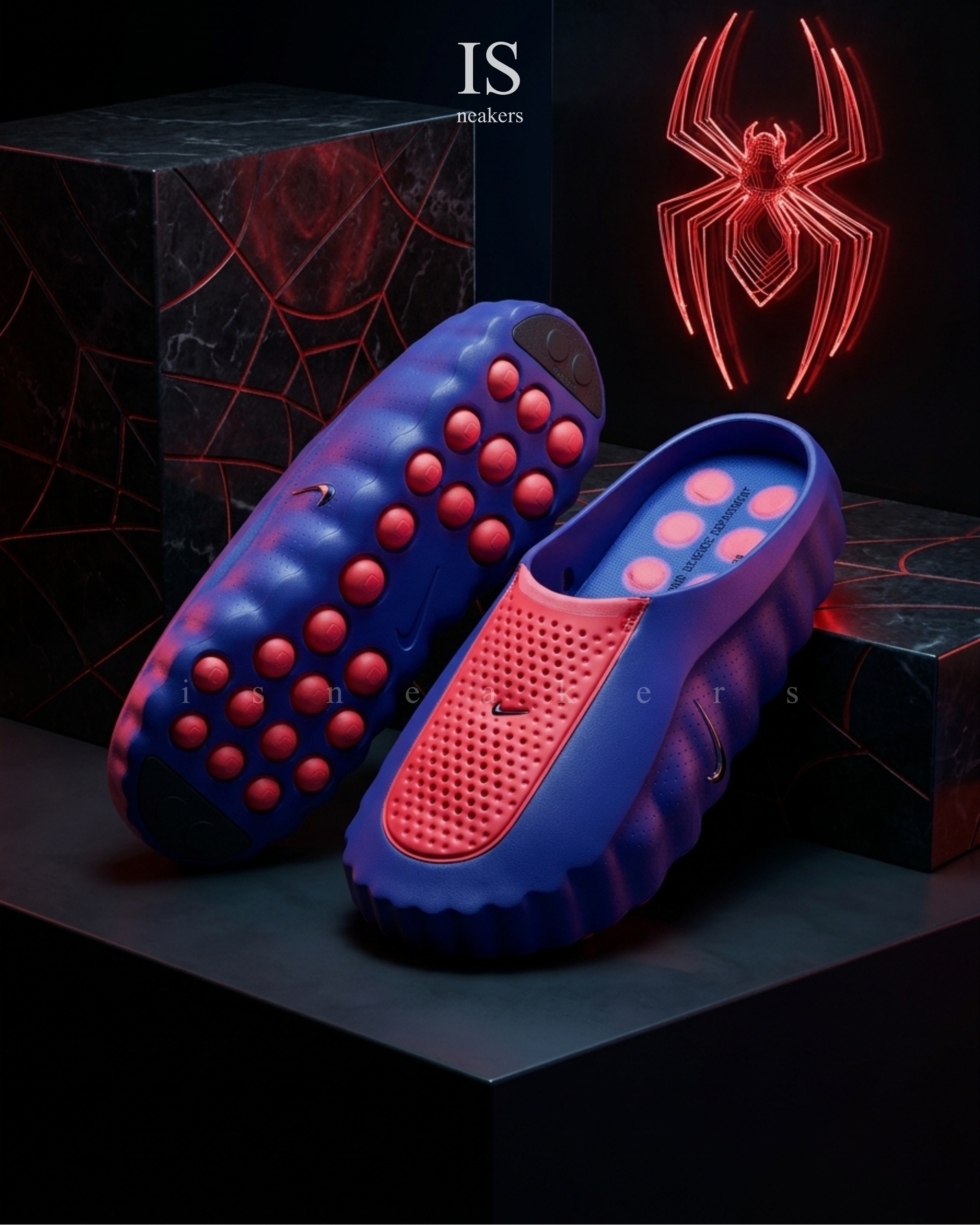 iSNEAKERS｜Nike Mind 001 AMP “Spider‑Man 蜘蛛人 藍紅撞色 IZ6659-400