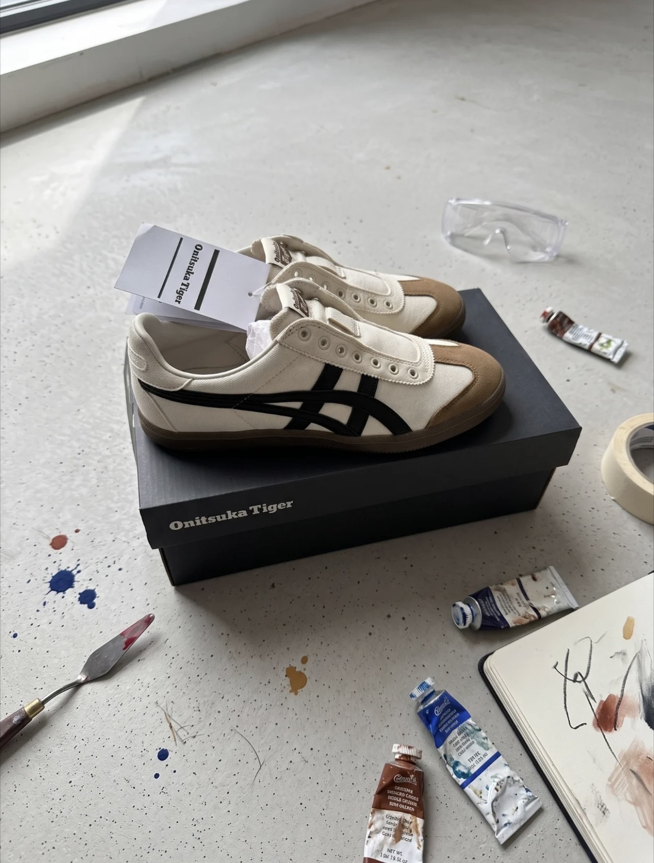 iSNEAKERS｜Onitsuka Tiger 鬼塚虎 Tokuten 焦糖瑪其朵 米黑 棕色 大地色 1183c248-200