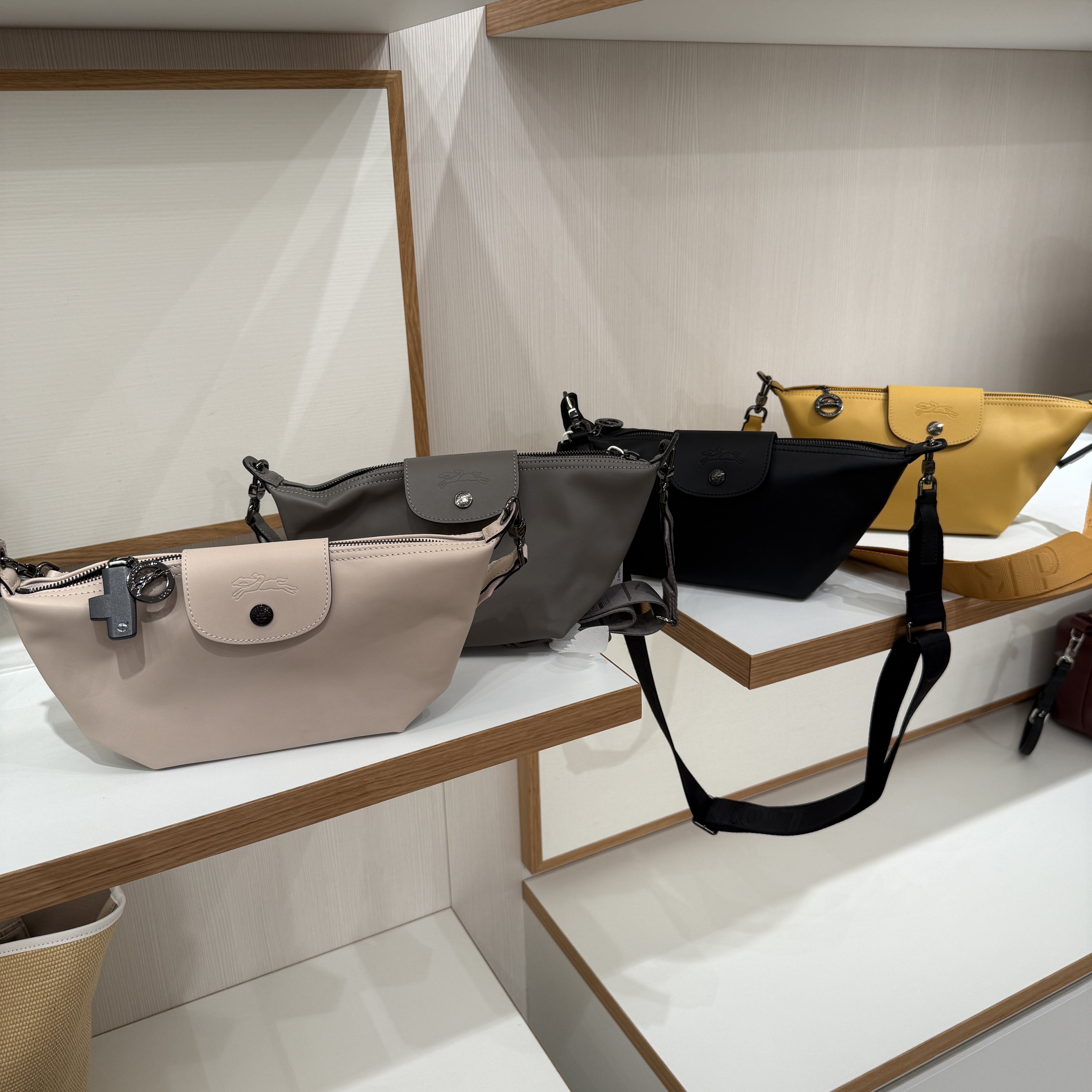 Longchamp le pliage xtra crossbody bag xs leather