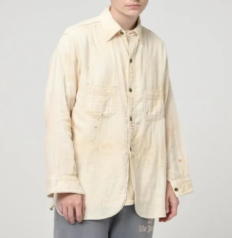 BOWWOW 2026 THE BOW WOW JOURNAL GAUZE SHIRT AGED - PRE ORDER ITEM (預訂中)