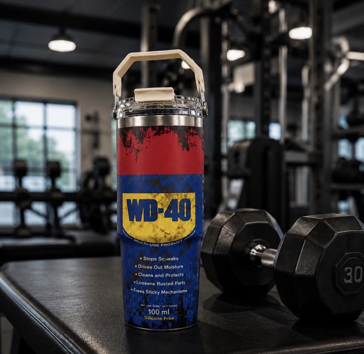 <男人的快樂真簡單🔥> WD-40 保溫杯 850ml