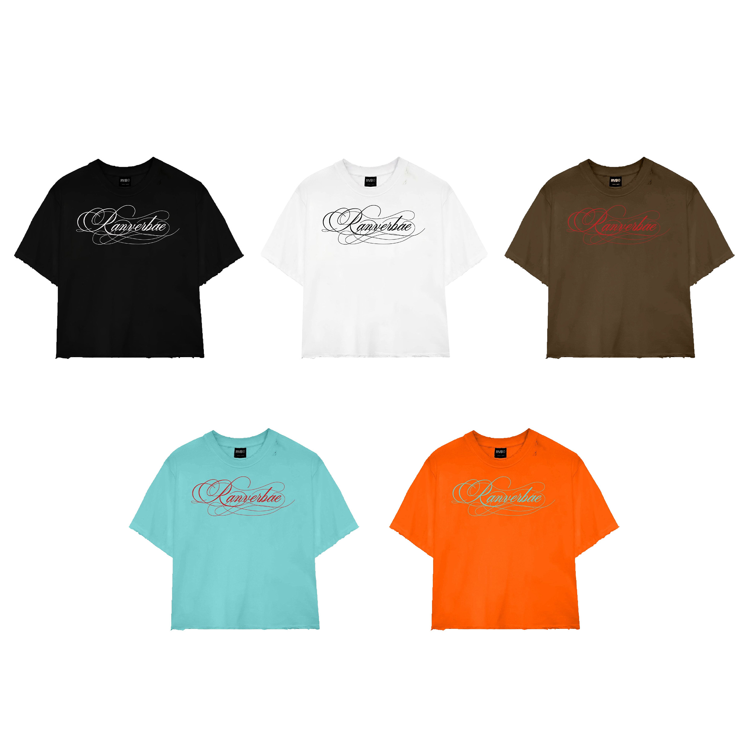 RVB CALLIGRAPHY Boxy T-Shirt