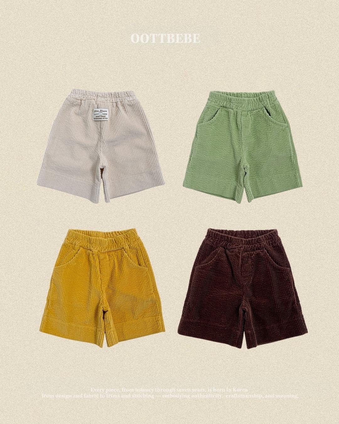 OOTT BEBE Cozy Corduroy Pants