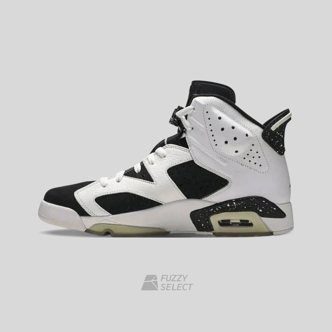 【逢甲 FUZZY】Air Jordan 6 "Oreo" 奧利奧 潑墨 白黑 CT8529-108