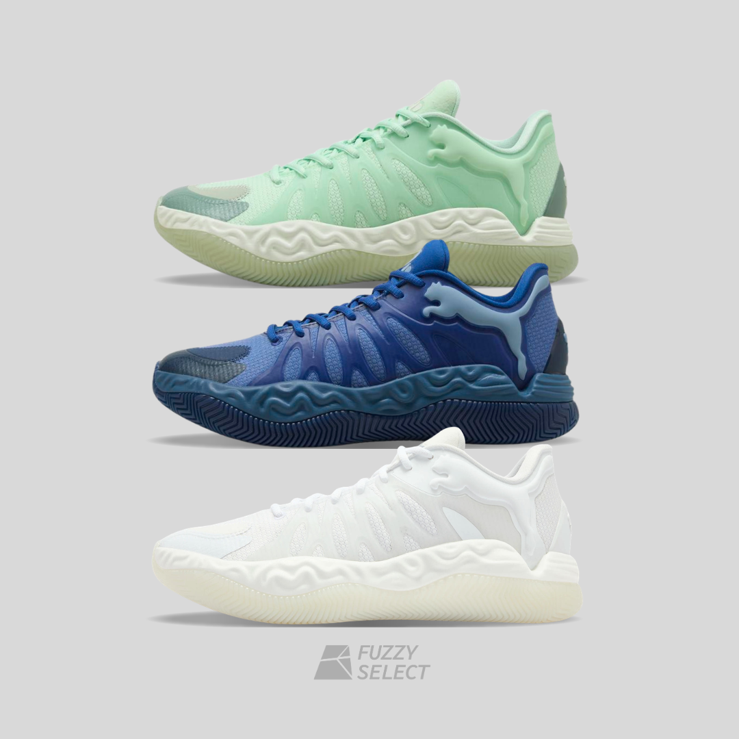 【逢甲 FUZZY】PUMA HALI 1 OPAL 藍 白 綠 實戰籃球鞋 314098-01 314098-02 314098-03