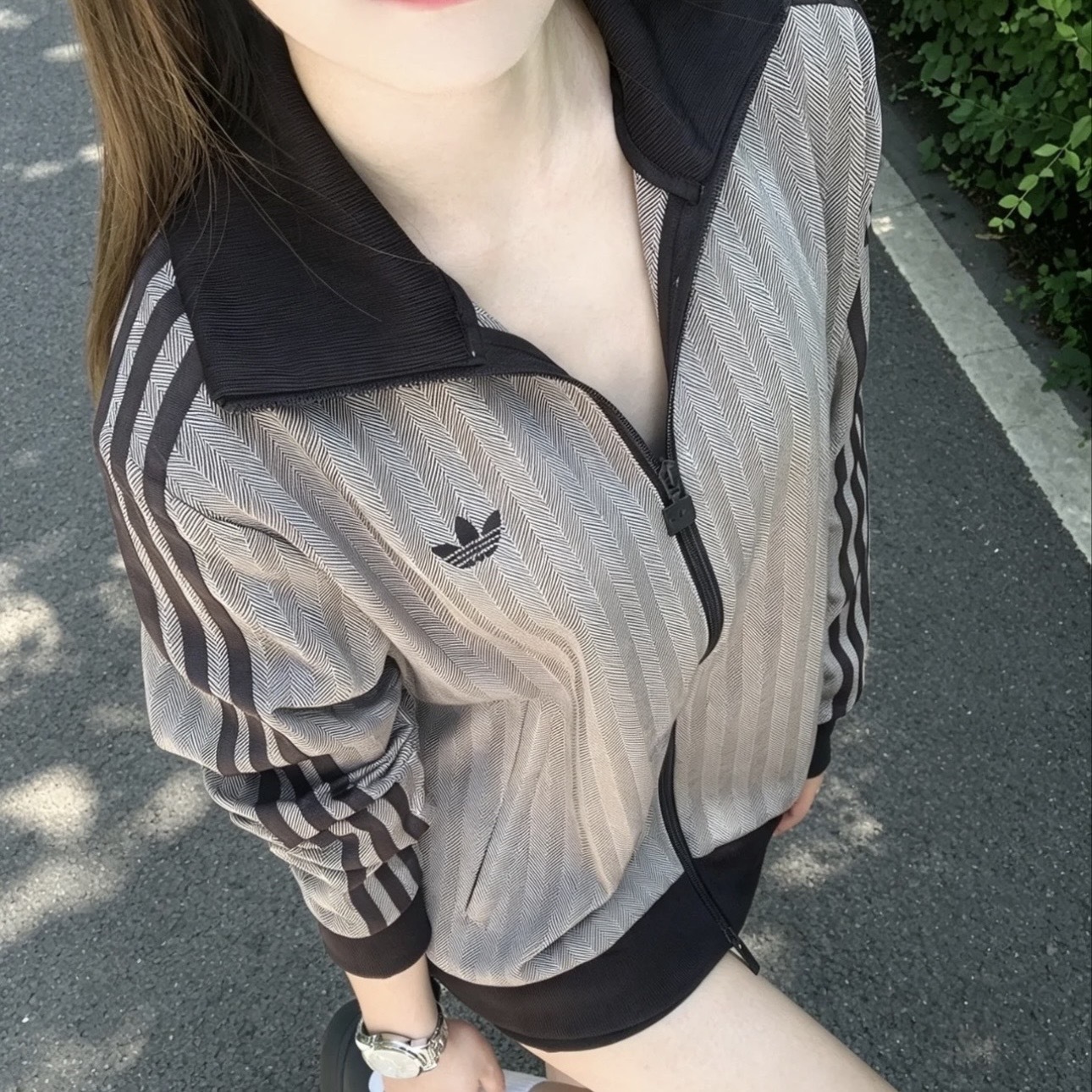 ADIDAS ORIGINALS 咖啡 棕調 復古 學院派 外套 愛迪達 KX1868