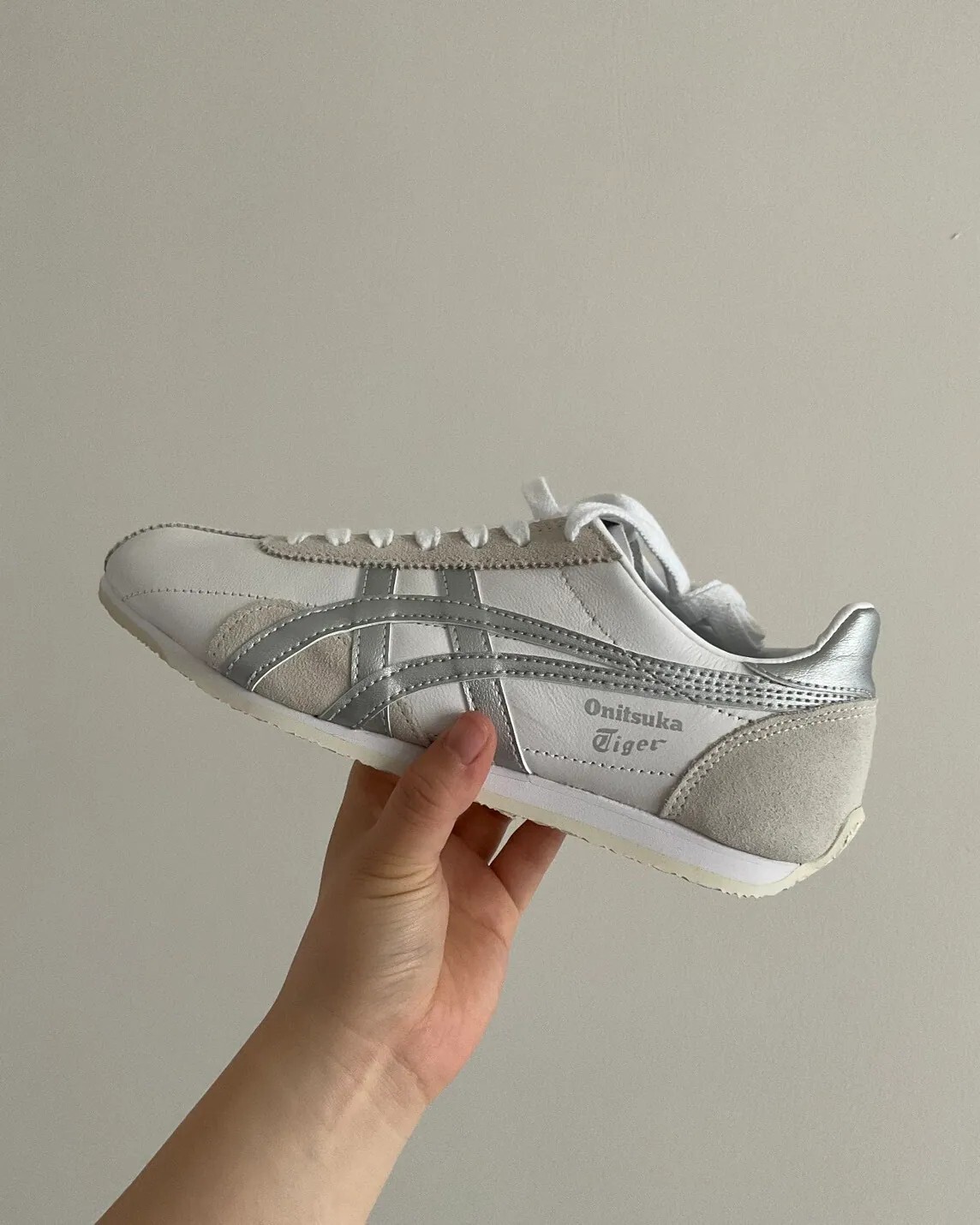 〈日本限定配色🤍〉Onitsuka Tiger 鬼塚虎 RUNSPARK 銀白