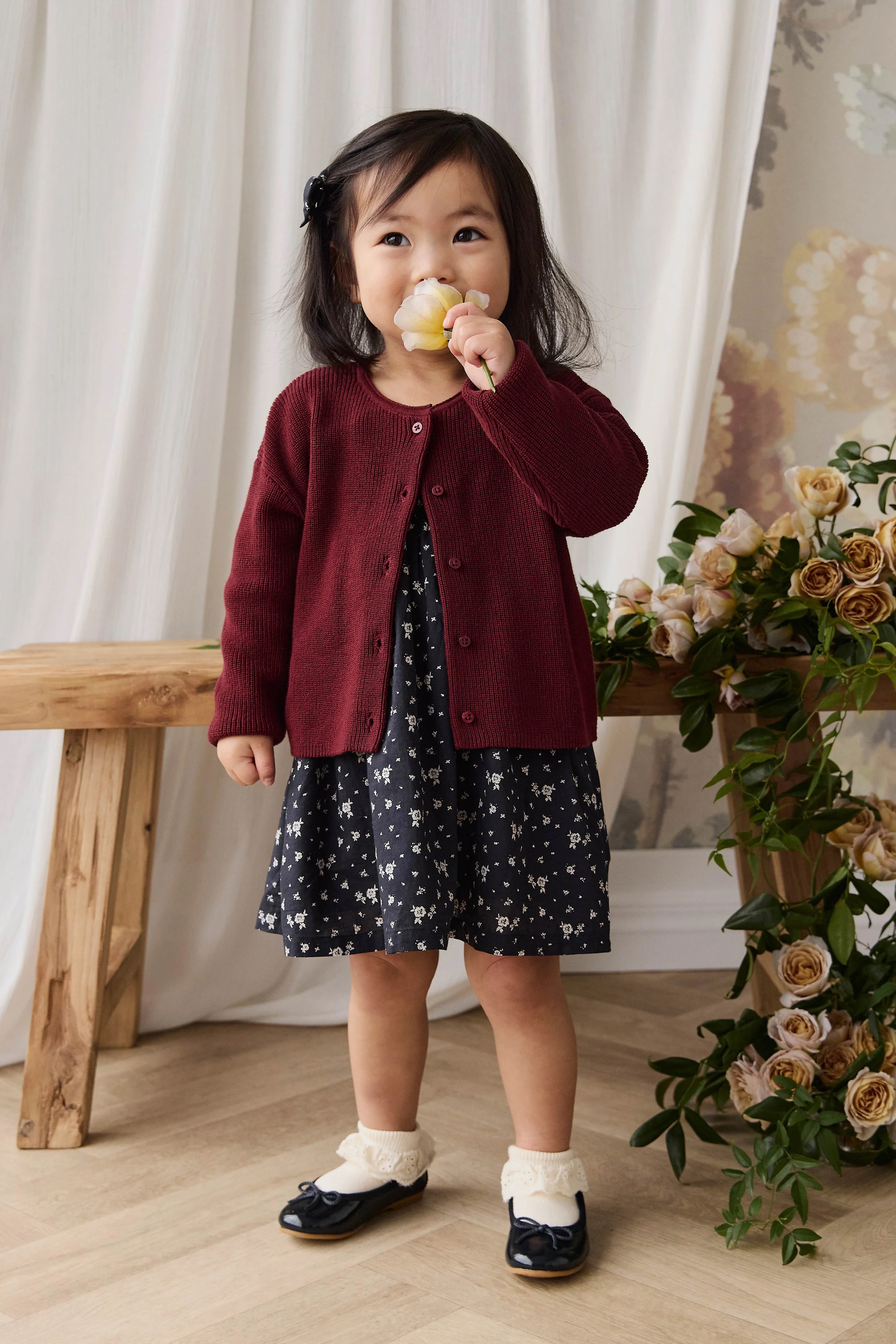 【預購】JAMIE KAY - Sally Knitted Cardigan（Burgundy）