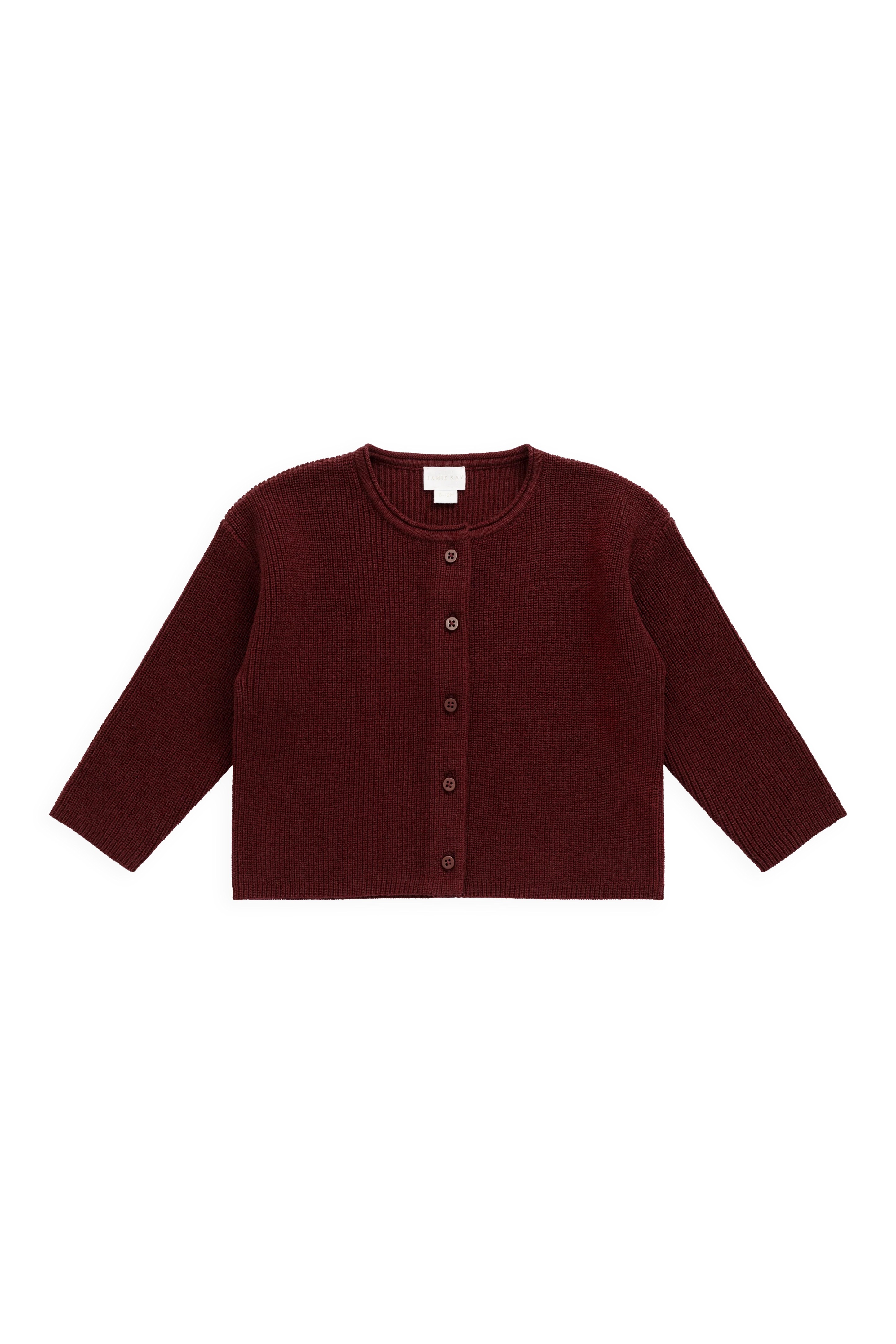 【預購】JAMIE KAY - Sally Knitted Cardigan（Burgundy）