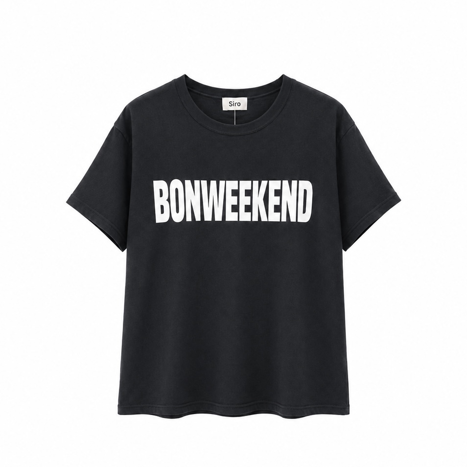 字母棉T-shirt