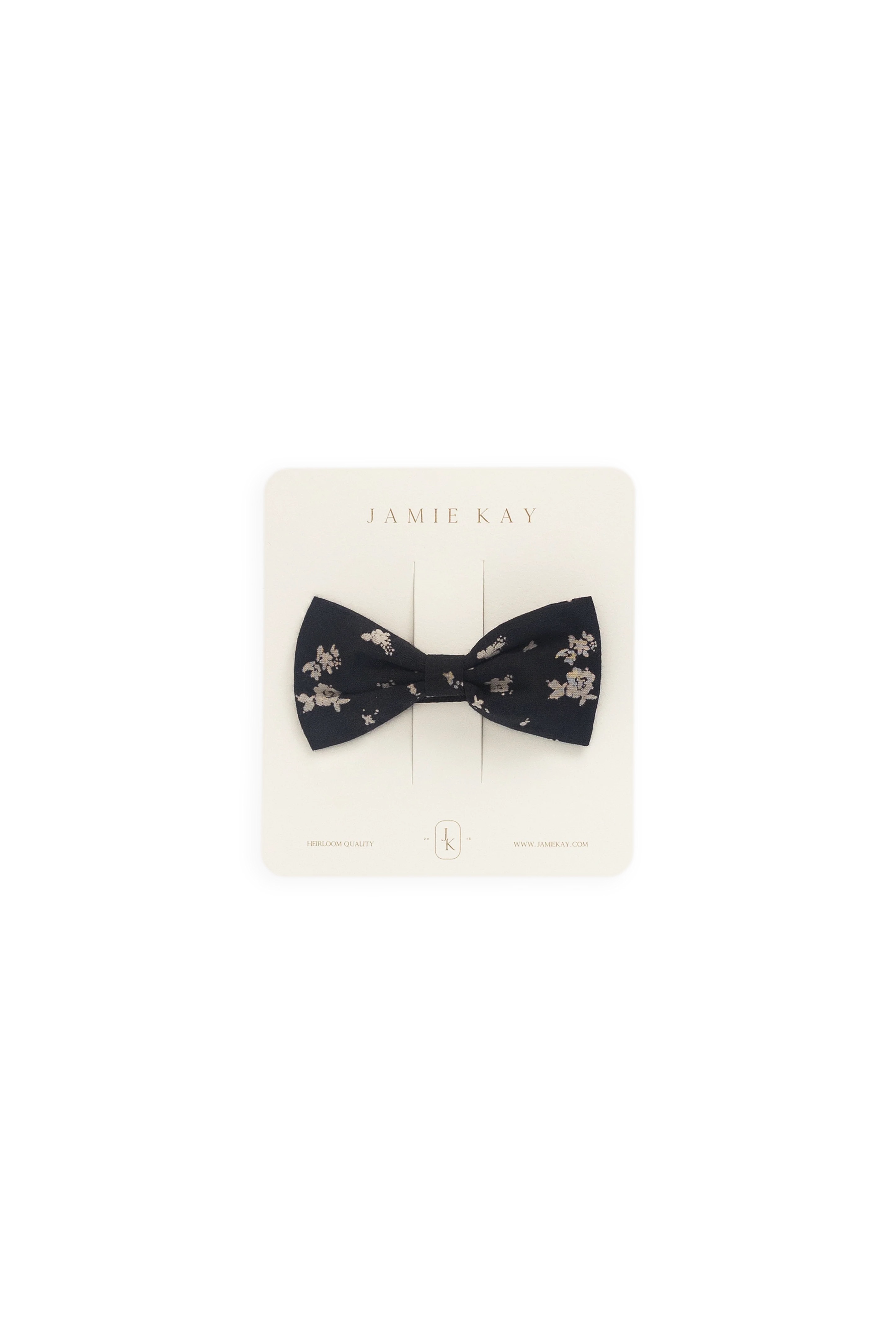 【預購】JAMIE KAY - Organic Cotton Desiree Bow（Huguette Graphite）