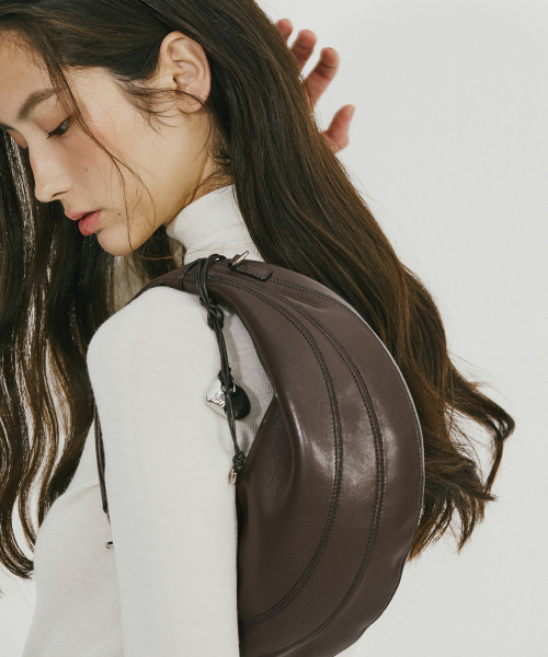 ZOEET PEBBLE MINI TOTE LEATHER BAG