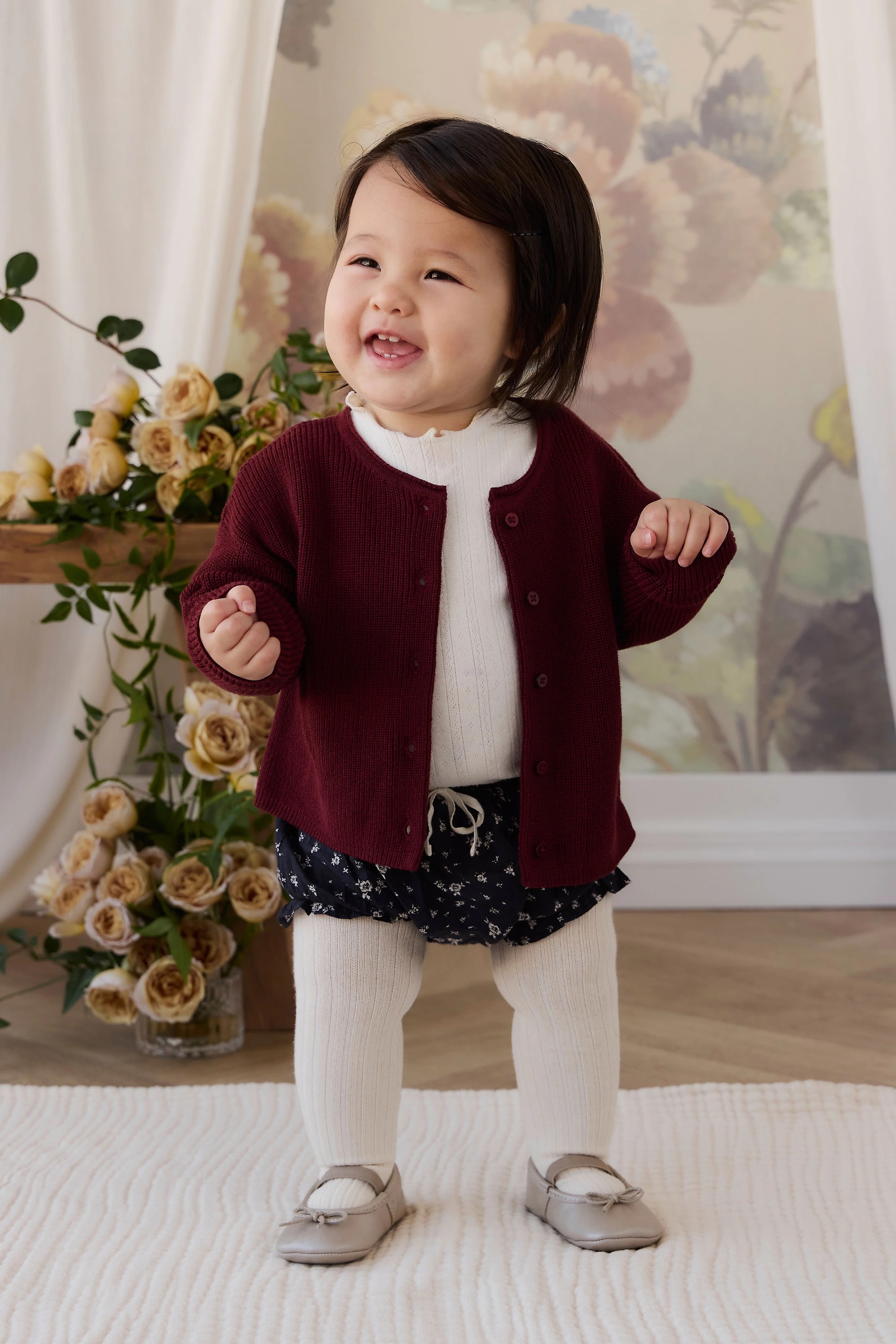 【預購】JAMIE KAY - Organic Cotton Frill Bloomer（Huguette Graphite）