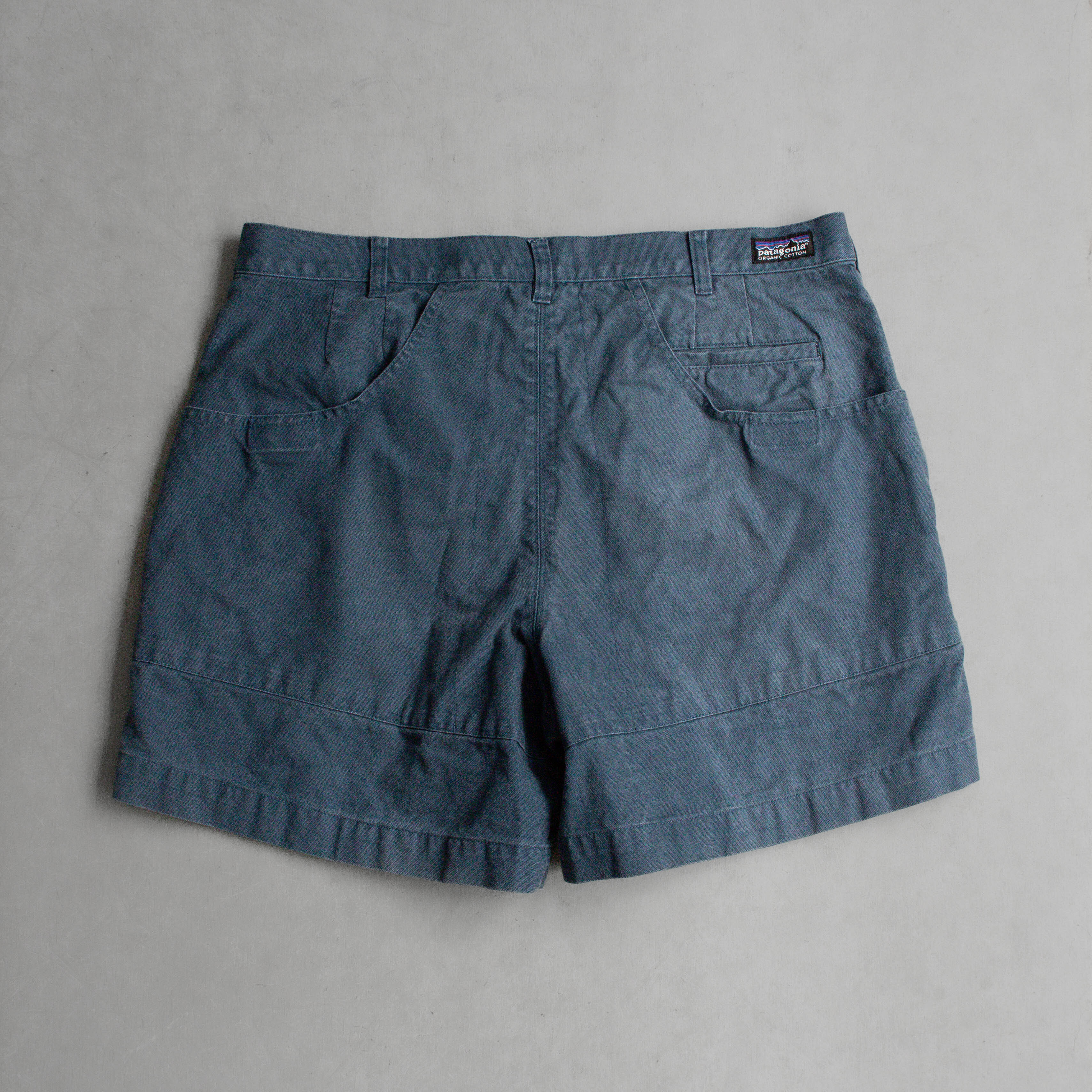 PATAGONIA STAND UP SHORTS 美國 藍色 有機棉 帆布 戶外 運動 短褲