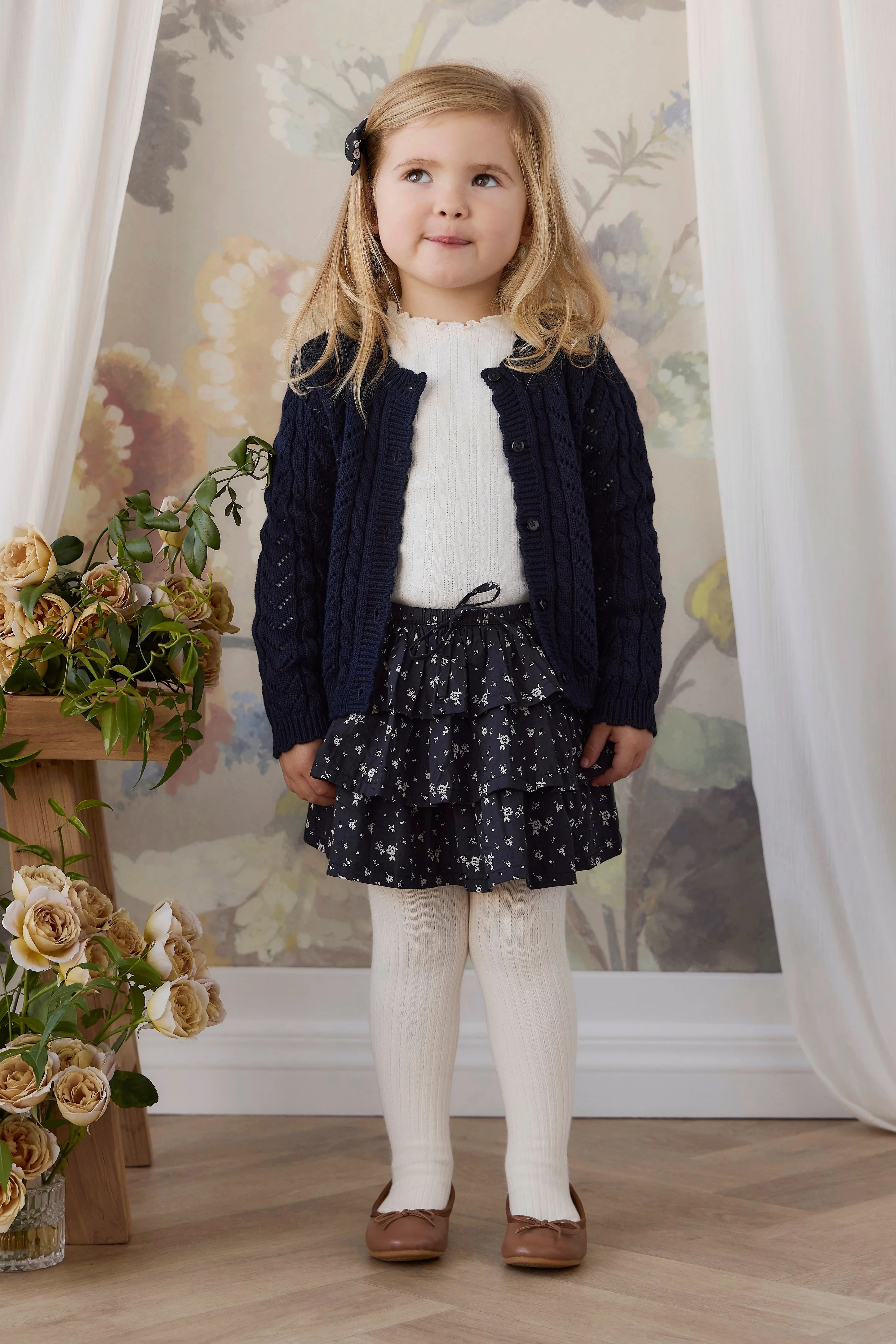 【預購】JAMIE KAY - Organic Cotton Mariette Skirt（Huguette Graphite）