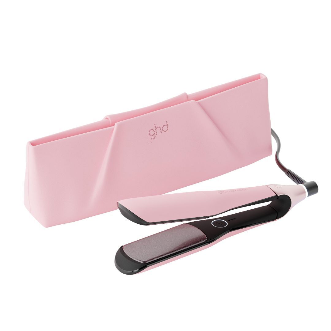 GHD-柔霧粉紅限量版Chronos寬板高清亮澤造型夾