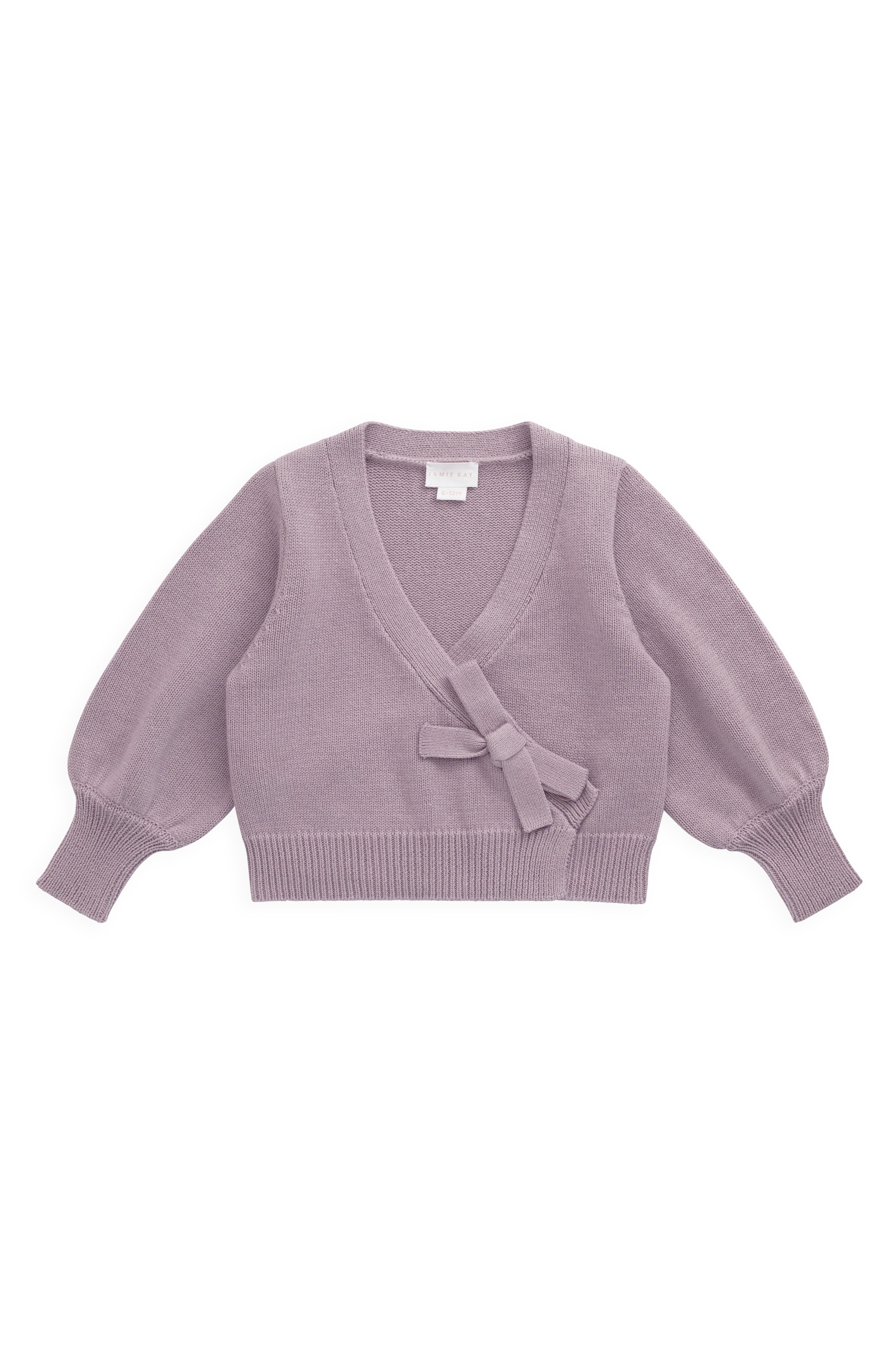 【預購】JAMIE KAY - Michaela Knitted Cardigan（Lily Lavender）