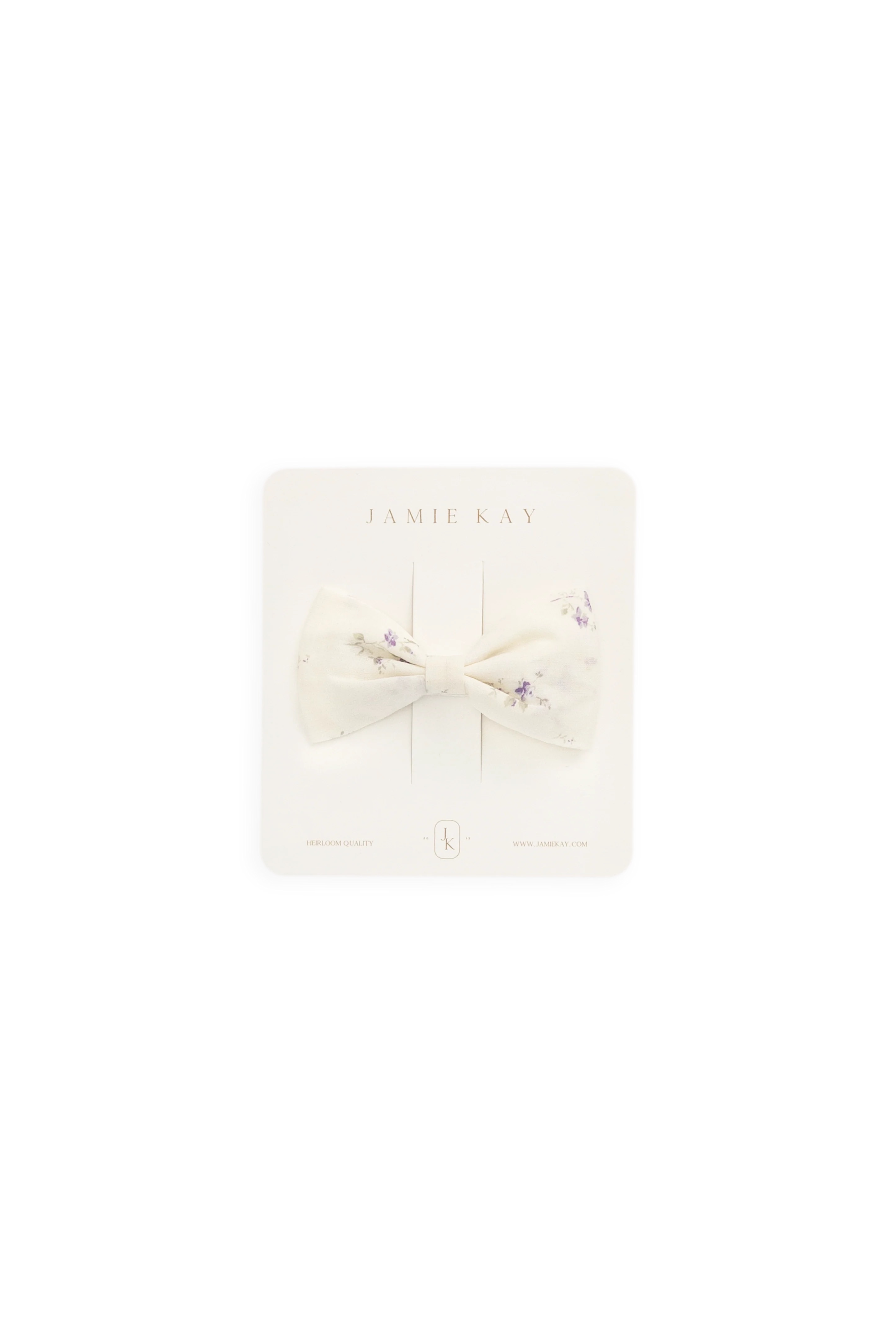 【預購】JAMIE KAY - Organic Cotton Desiree Bow（Jade Floral）