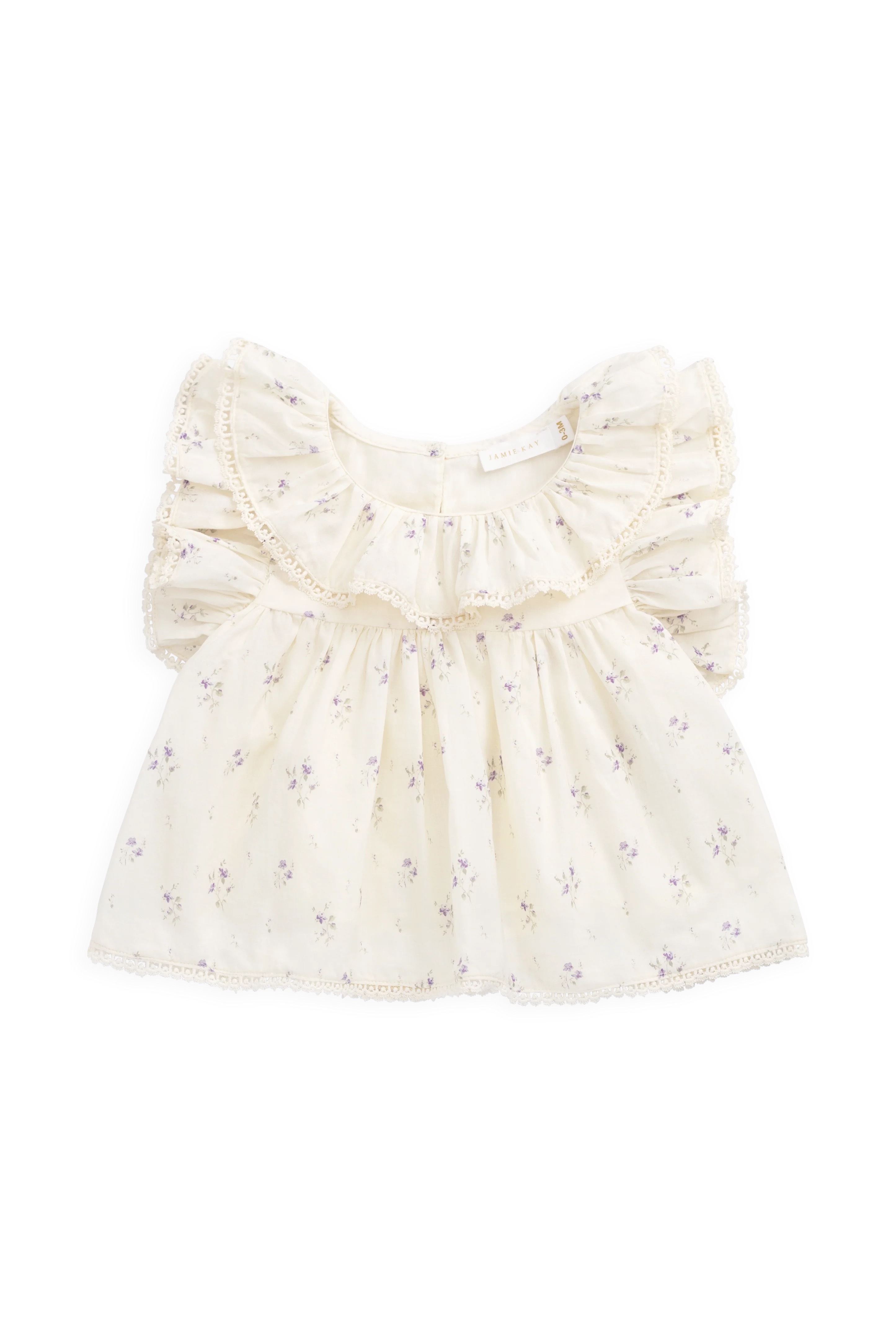 【預購】JAMIE KAY - Organic Cotton Banks Blouse（Jade Floral）