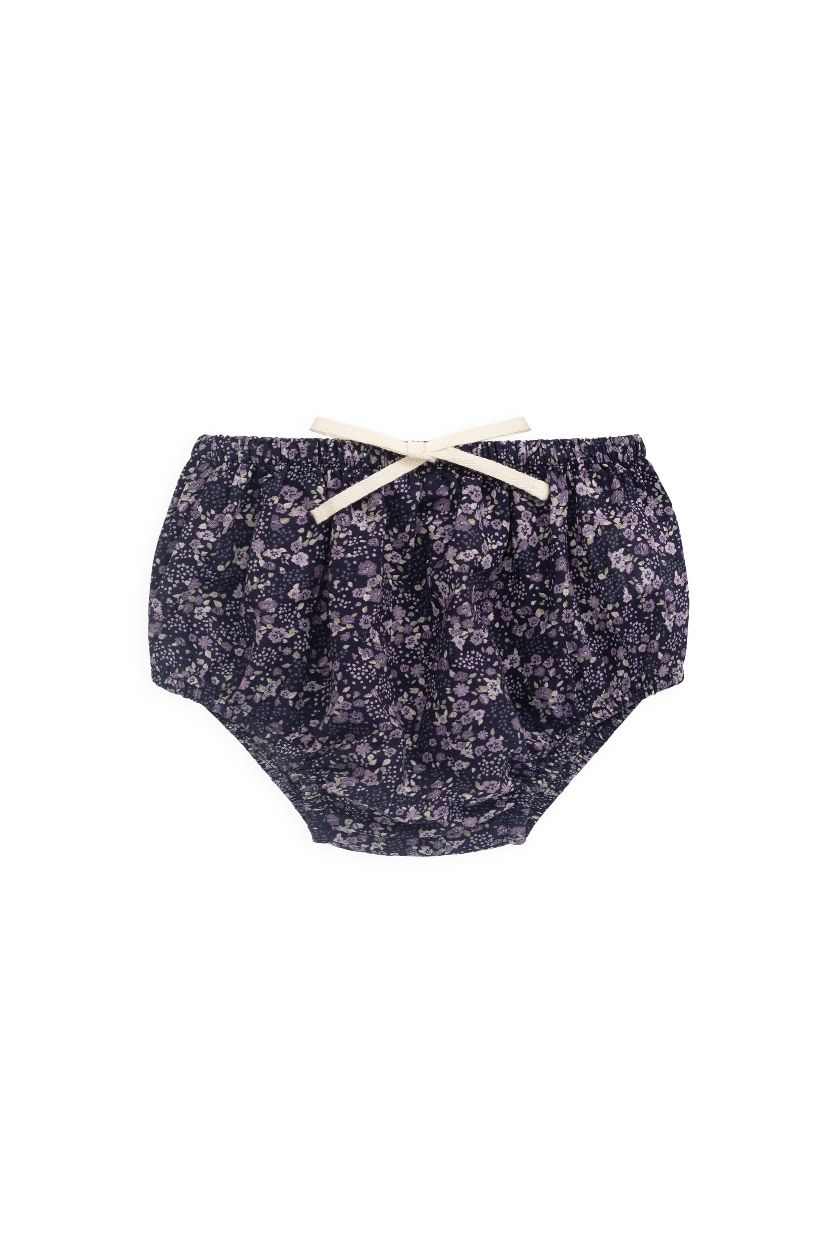【預購】JAMIE KAY - Organic Cotton Classic Bloomer（Violet Floral）