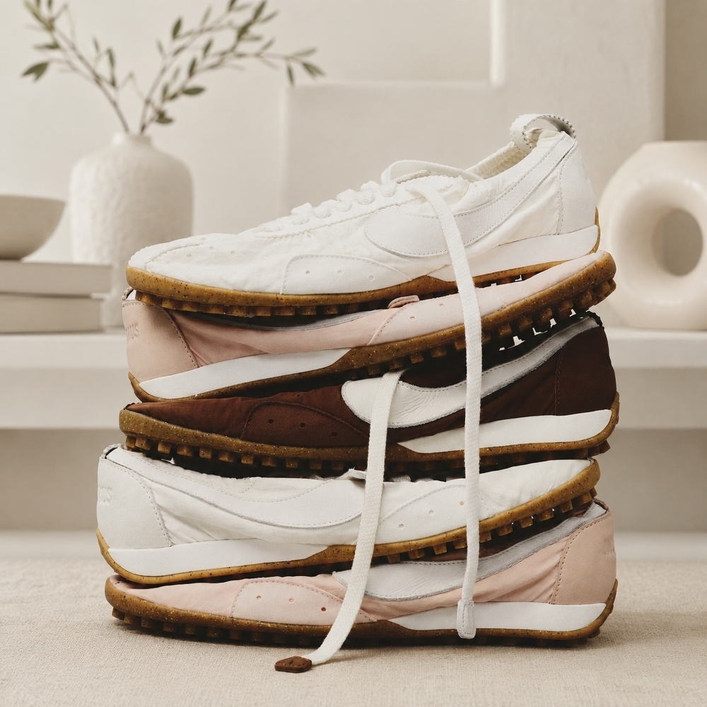 Nike × Jacquemus 聯名 Moon Shoe 月亮鞋 復古跑鞋 休閒鞋 女鞋