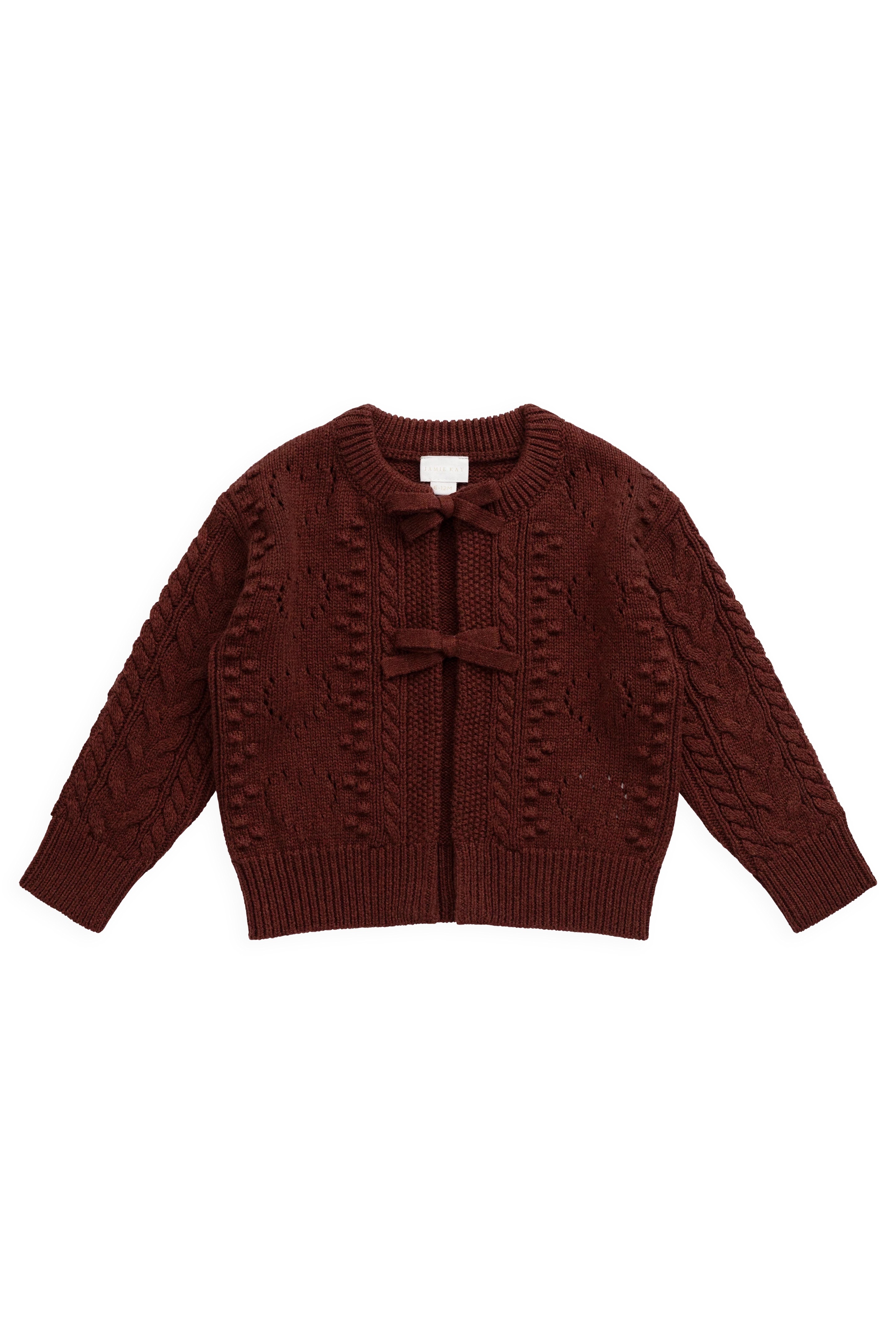 【預購】JAMIE KAY - Josephine Knitted Cardigan（Veneer）