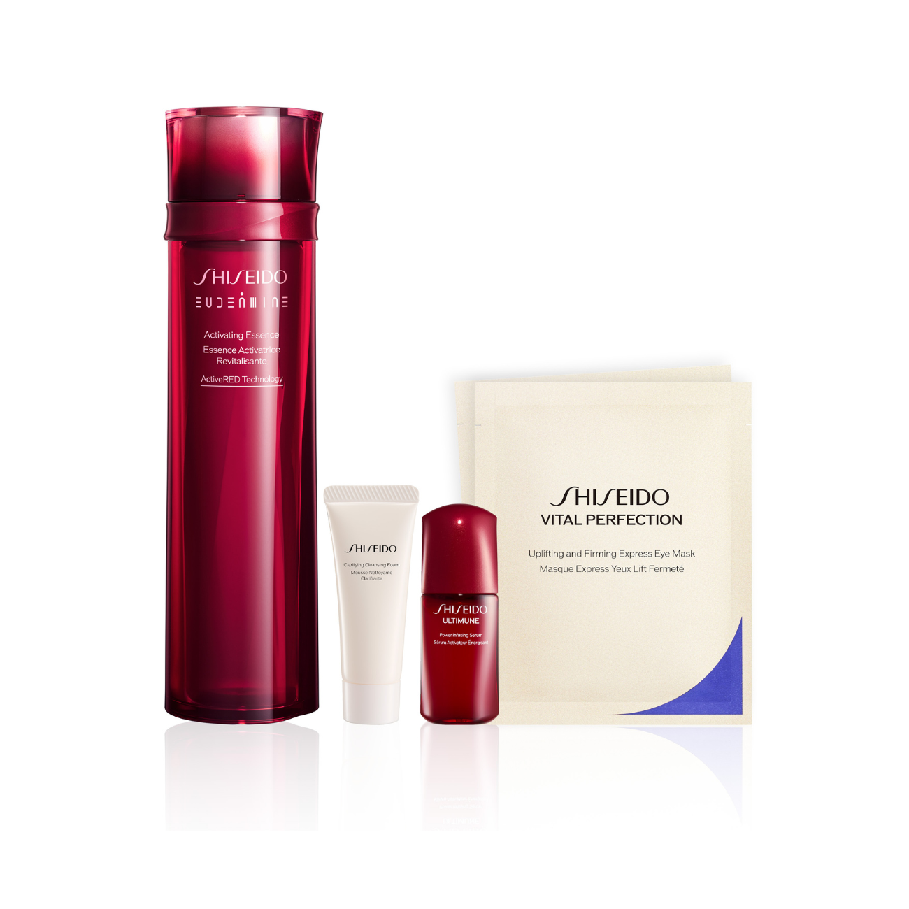 SHISEIDO EUDERMINE曙光精華水組合