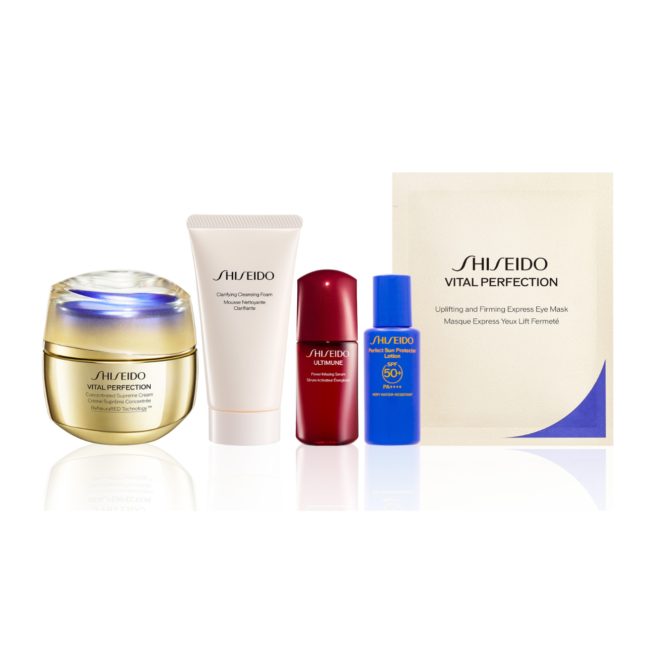 SHISEIDO VITAL PERFECTION抗引力V面霜組合