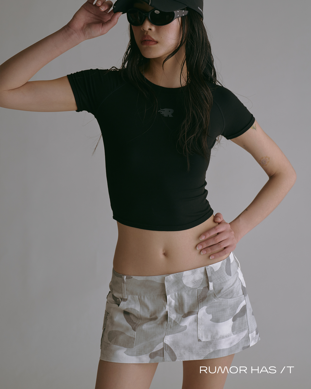 Dust Camo Mini Skort
