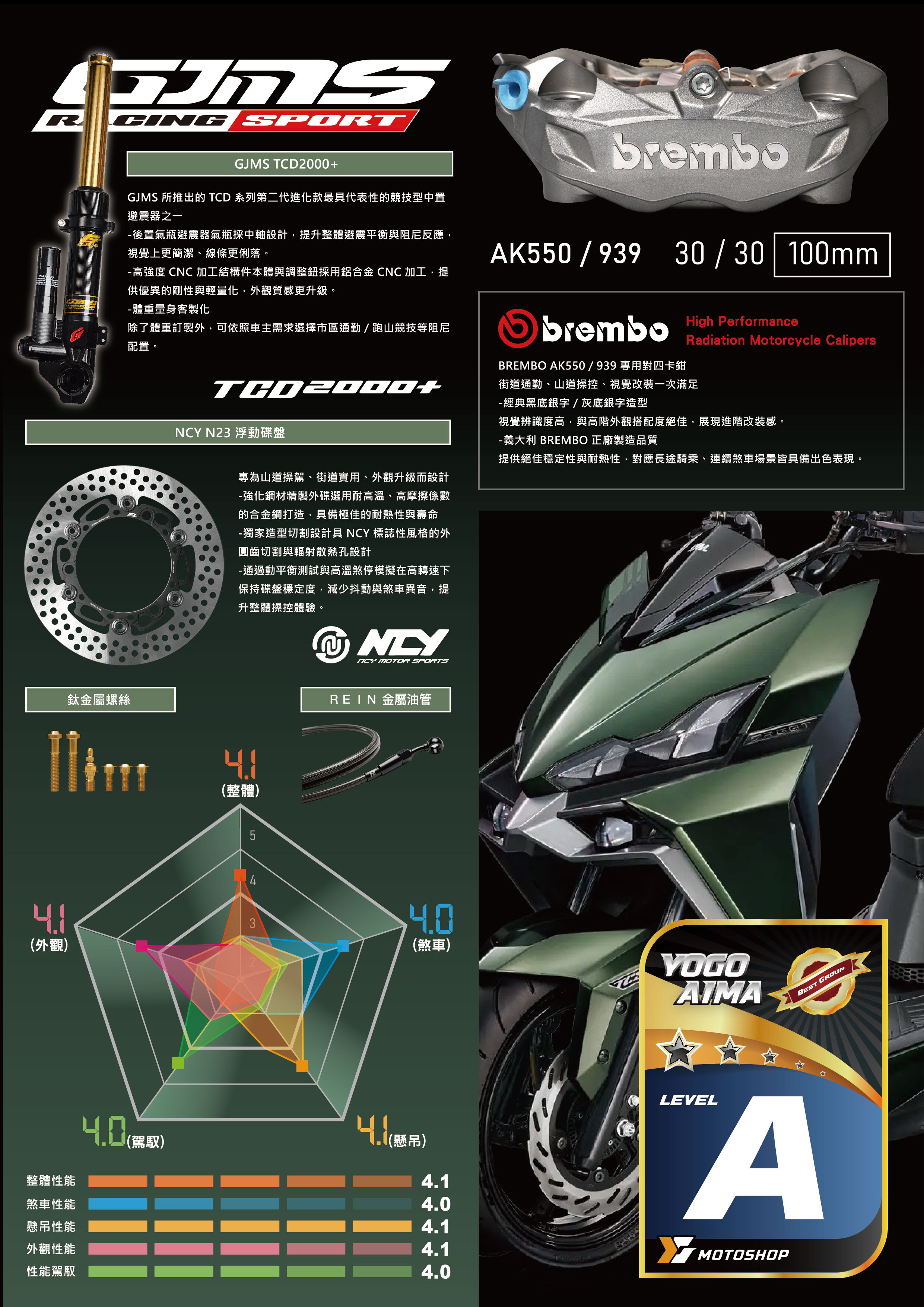 A級前懸吊套件.DRG.TCD.B卡939.N23