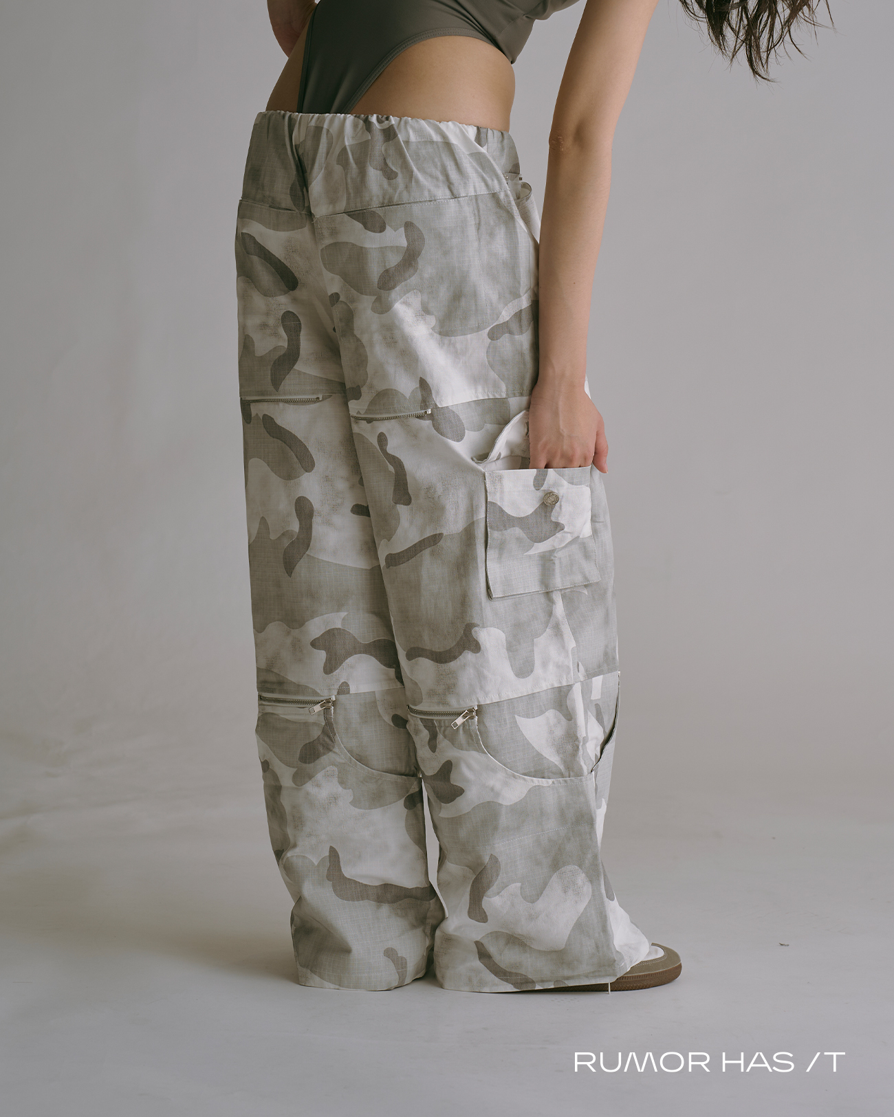 Dust Camo Zip-Off Pants