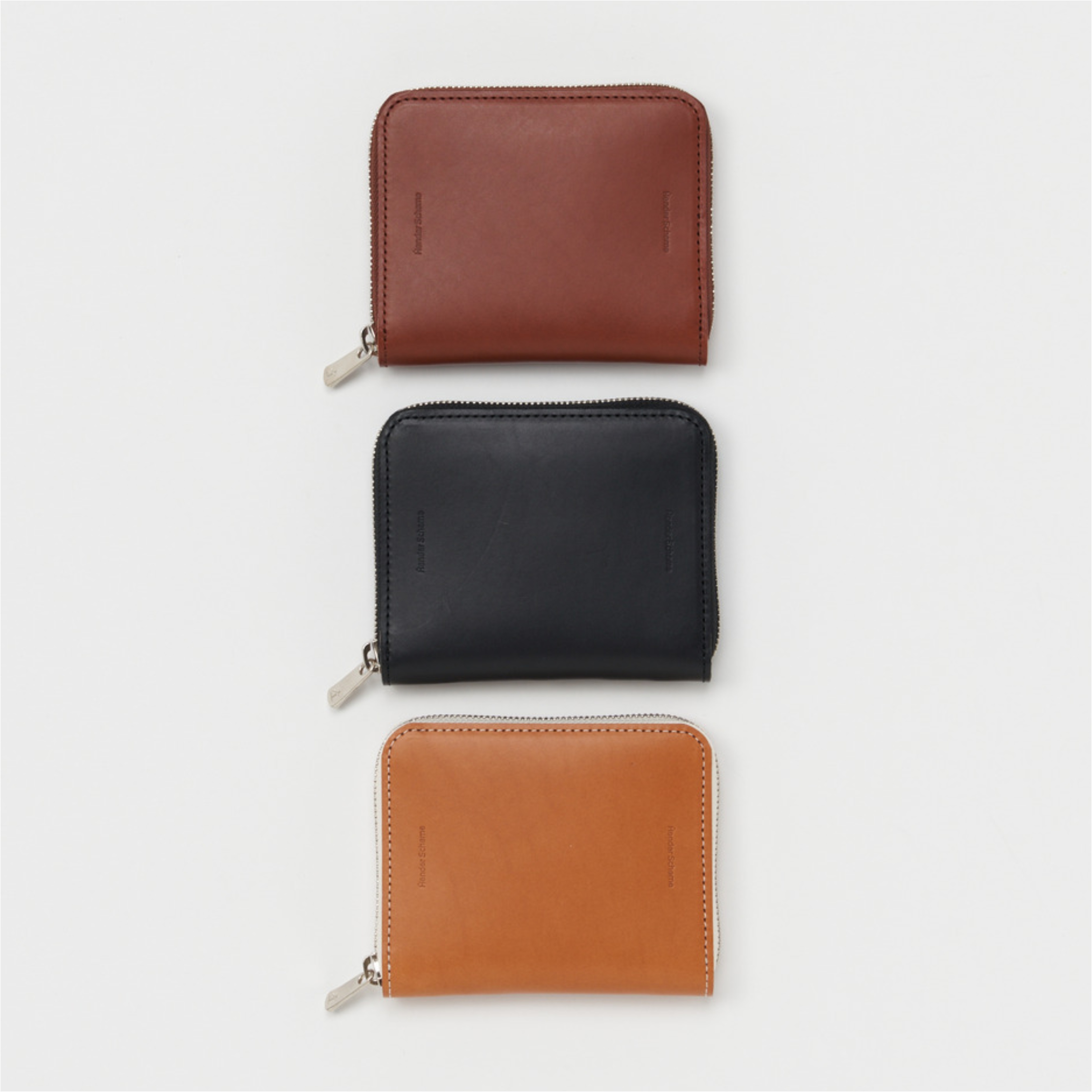 『日本連線中』2026SS Hender Scheme square zip purse 牛皮 皮革 方形 零錢包 短夾