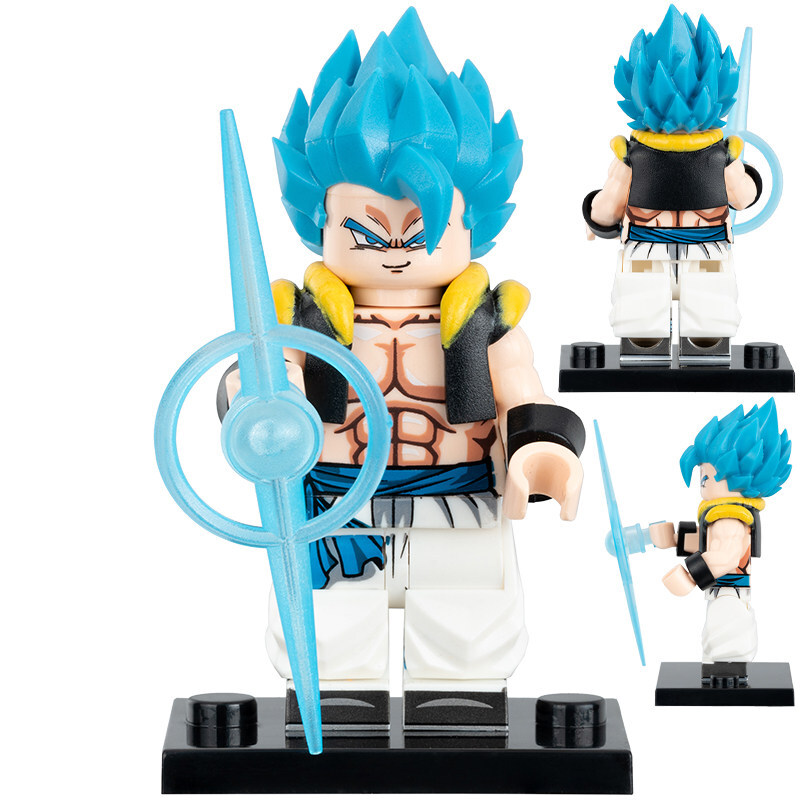 Dragon Ball Gogeta Custom Minifigures Fit Lego WM6178 WM2679