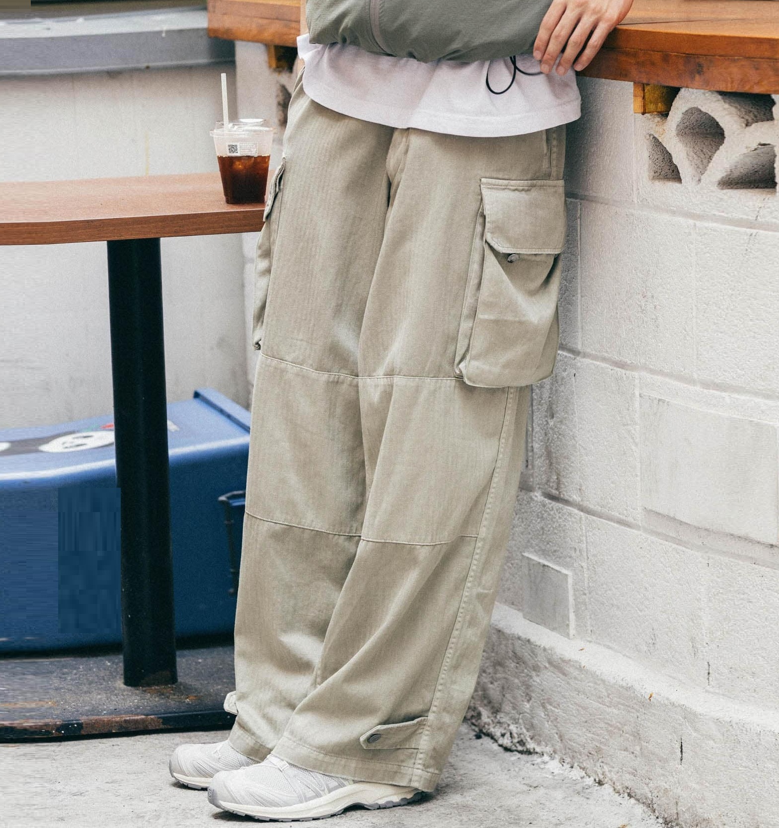 A.PRESSE 2026 VINTAGE FA HBT M-47 PANTS (26SAP-04-43) - GREIGE PRE ORDER ITEM (預訂中)