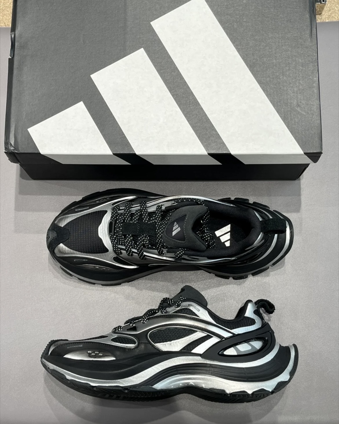 (預訂) Adidas XLG SPEED - Black Silver
