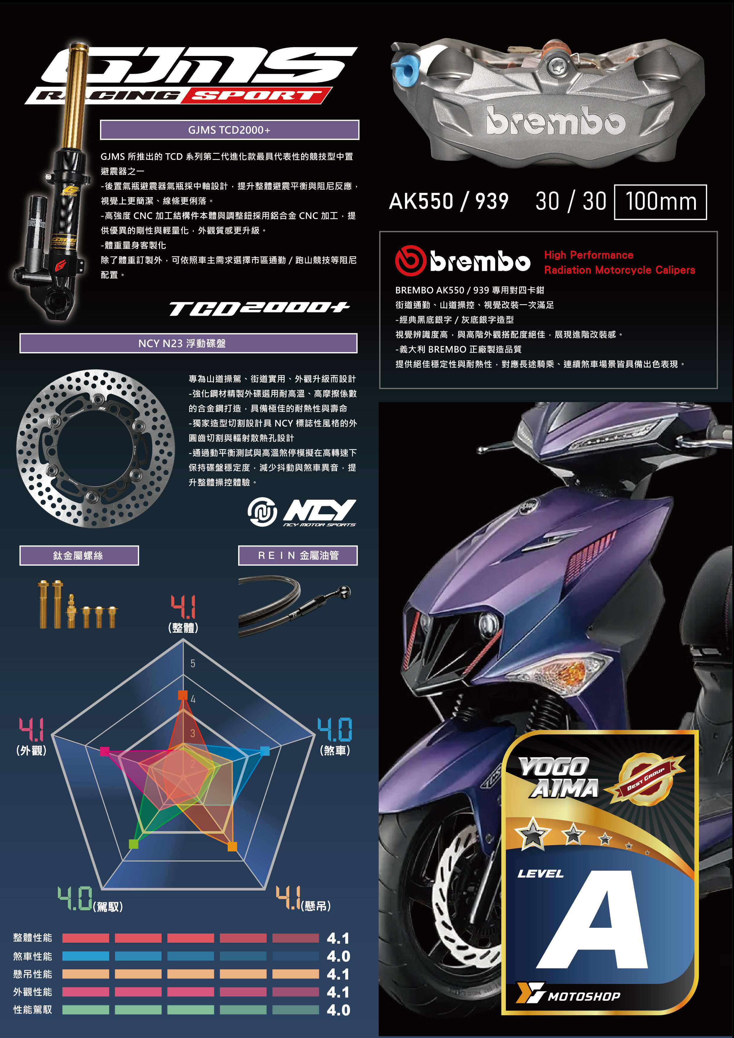 A級前懸吊套件.JET.TCD.B卡939.N23