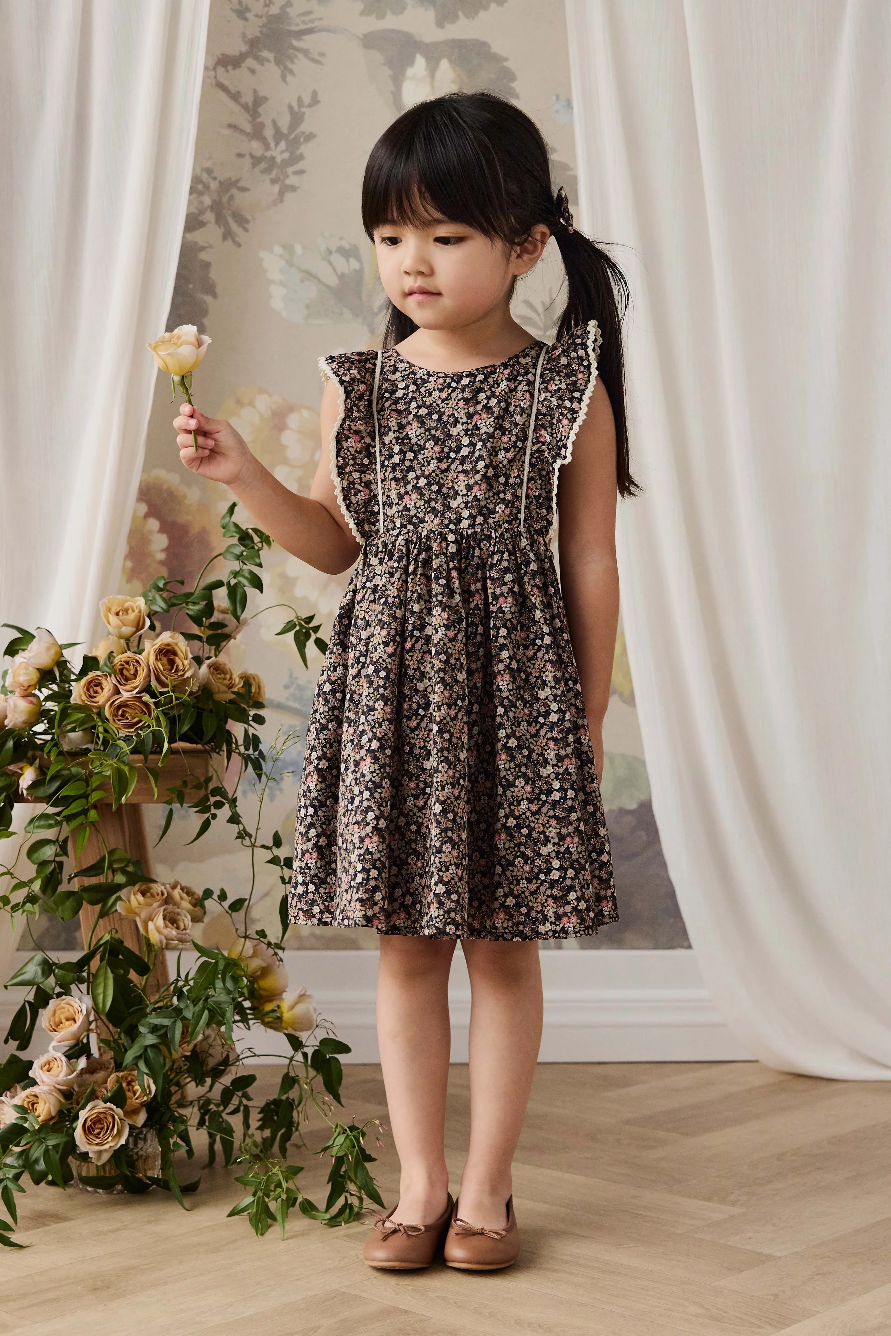 【預購】JAMIE KAY - Organic Cotton Helene Dress（Luca Floral）