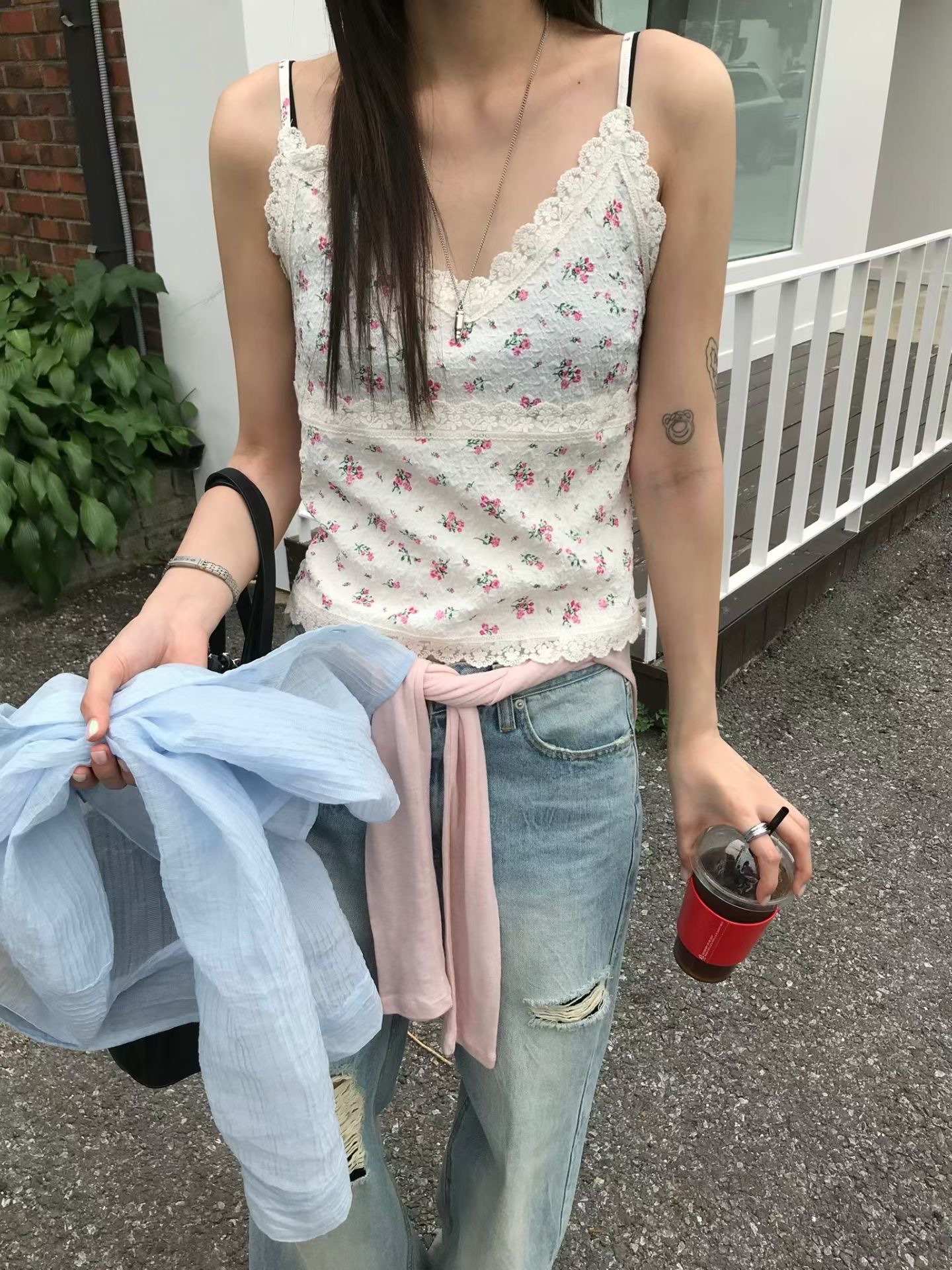 鄉村小花背心