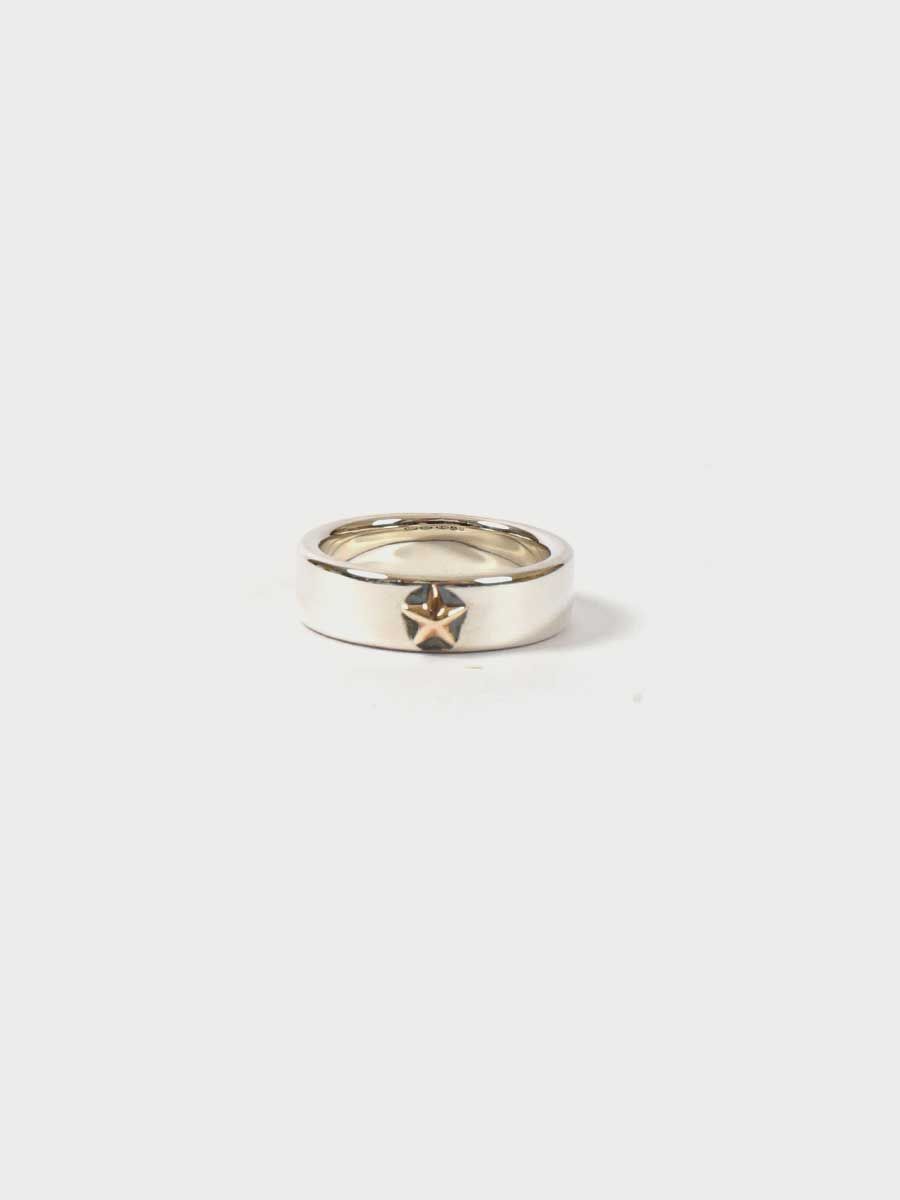 AMP JAPAN Silver925 Star Ring with K10 Gold Star 11AH-8