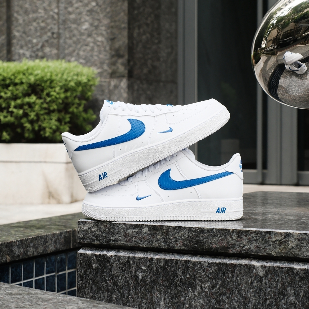 【逢甲 FUZZY】Nike Air Force 1 Tech Essential 藍小勾 白藍 IV5732-100 IM7662-100