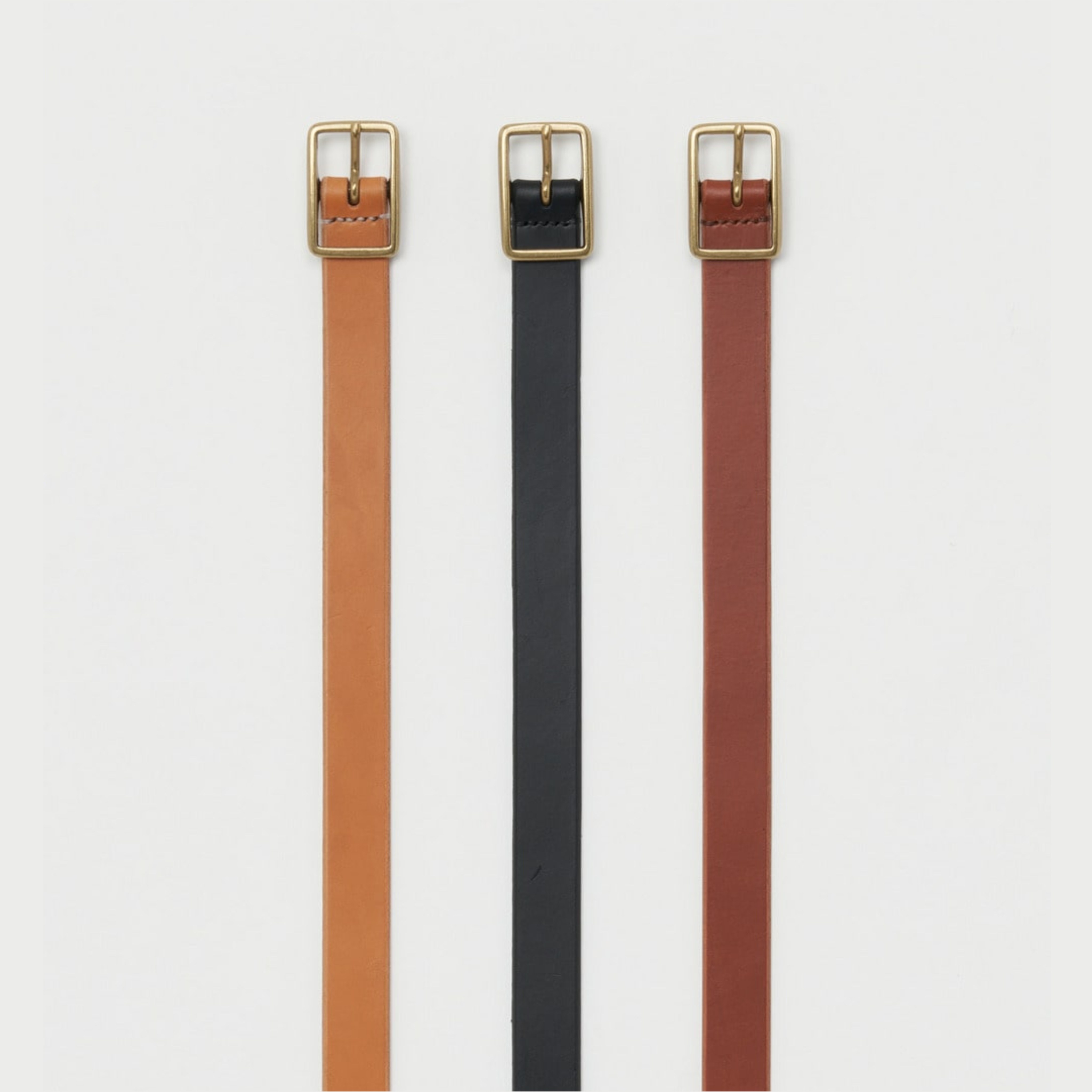 『日本連線中』2026SS Hender Scheme rectangle belt 牛皮 皮革 方扣 皮帶 腰帶
