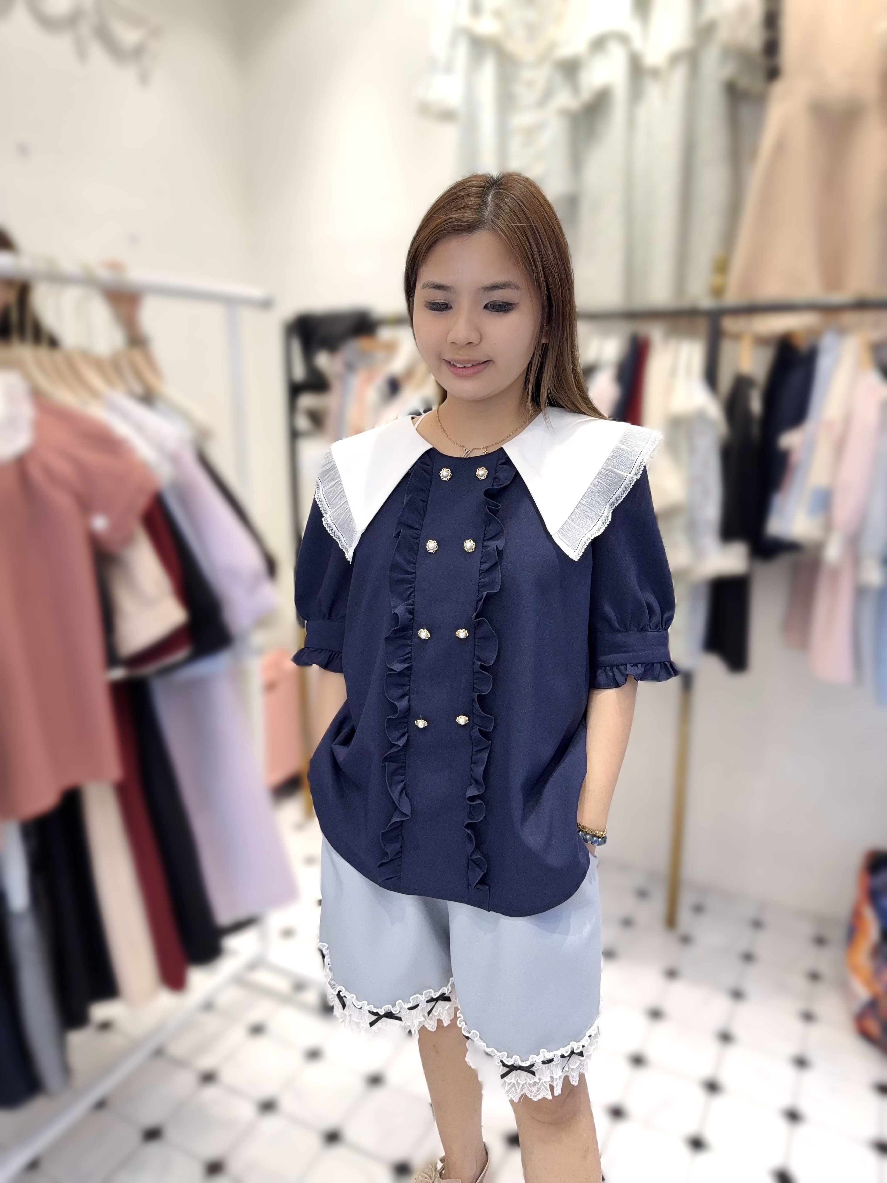 【限量】P41  胸42 長26 $499 (一口價)