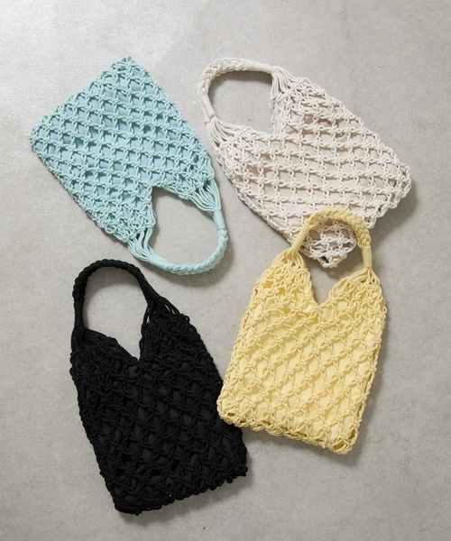 COLONY 2139 / Macrame Tote Bag
